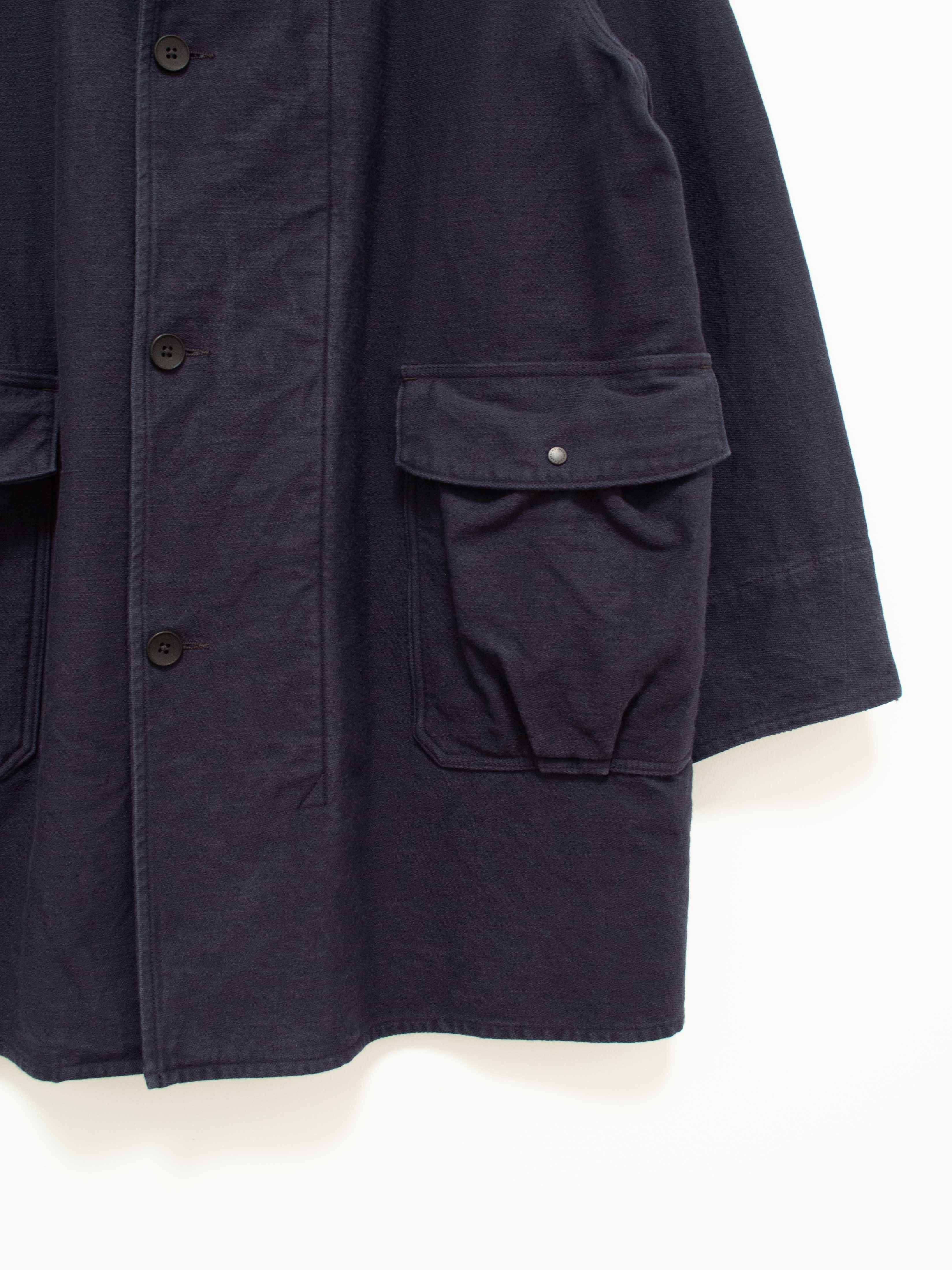 Namu Shop - Kaptain Sunshine Stand Collar Coat - Navy
