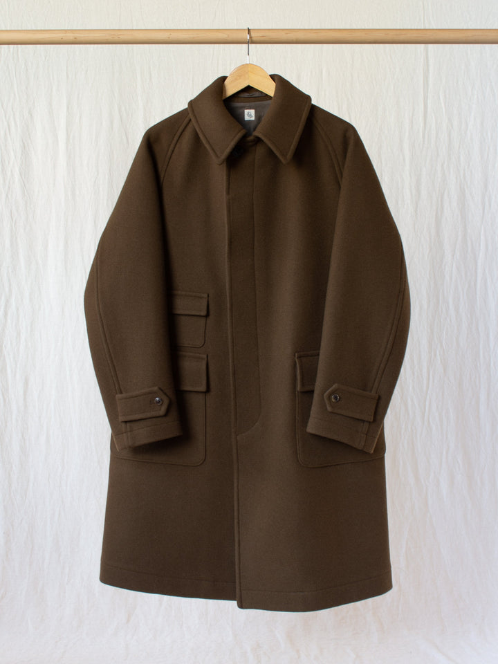 Namu Shop - Kaptain Sunshine Traveller Coat - Khaki Brown