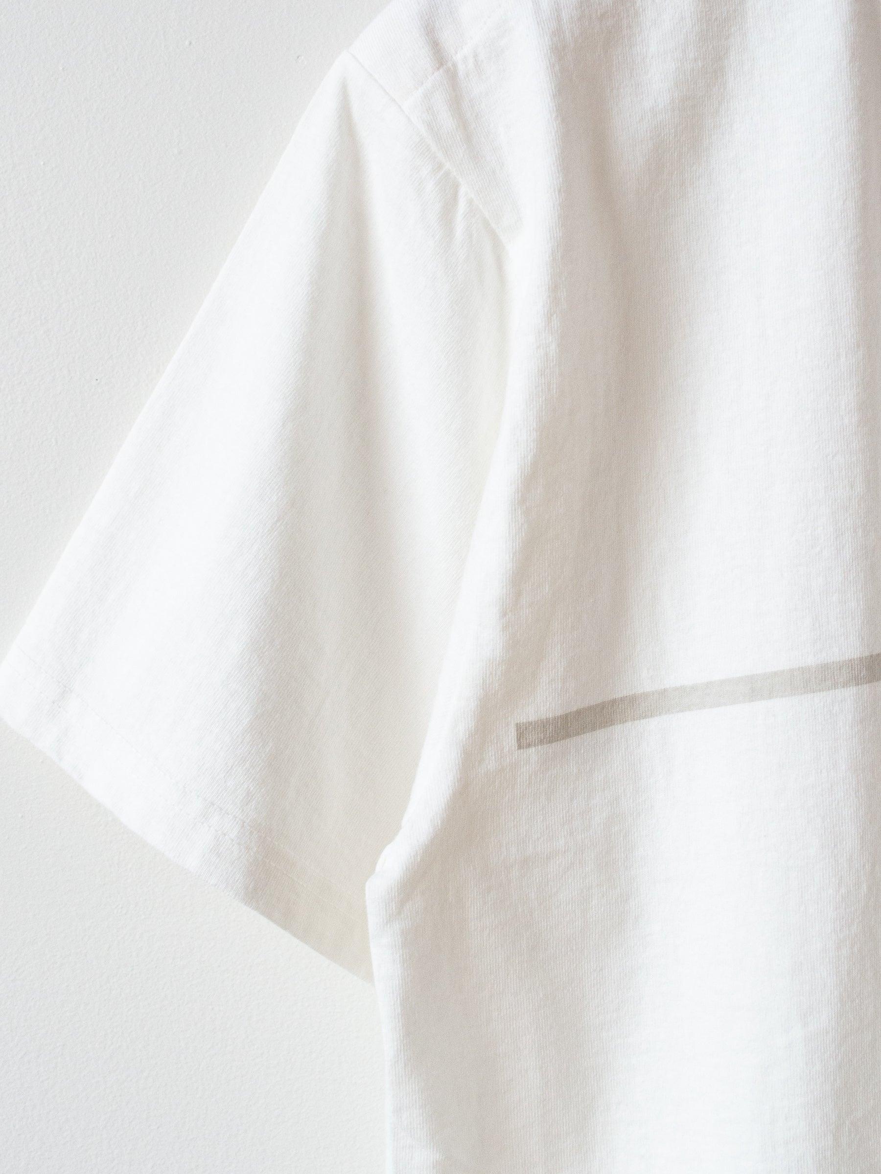 Namu Shop - Kaptain Sunshine West Coast Tee - White x Gray Line
