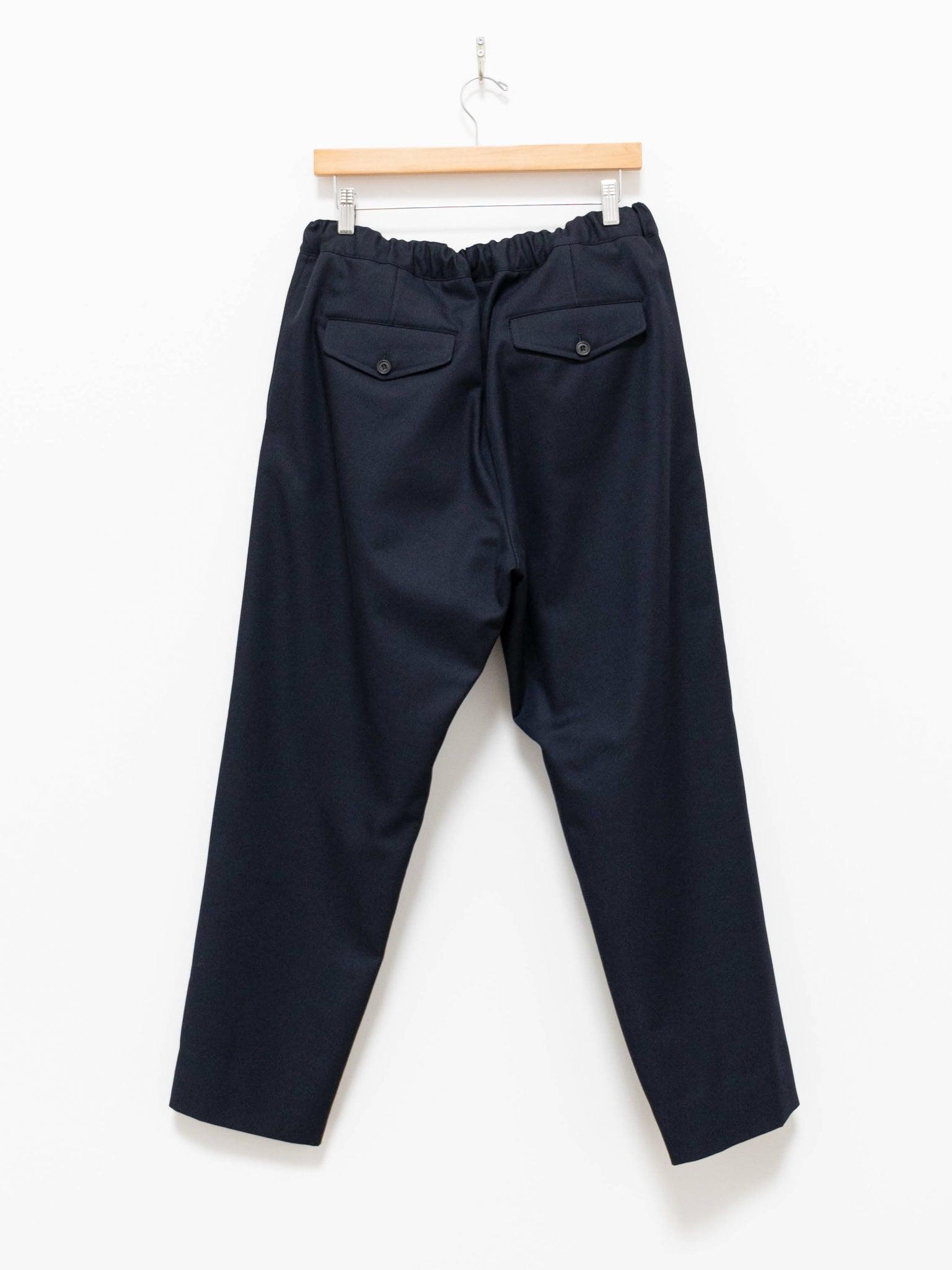 Namu Shop - Kaptain Sunshine Wool Easy Slacks - Navy