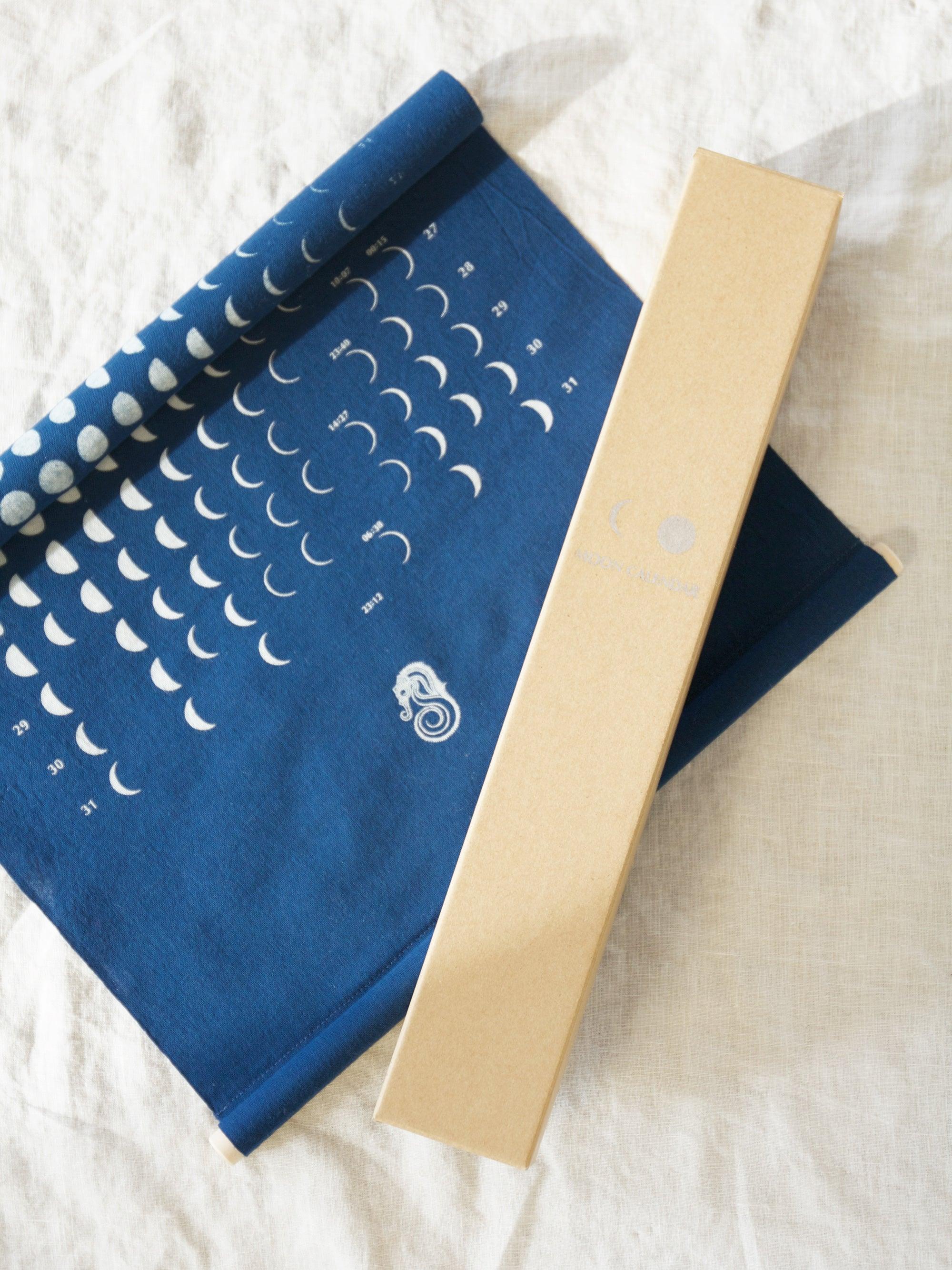 Namu Shop - Litmus Indigo-dyed Moon Calendar
