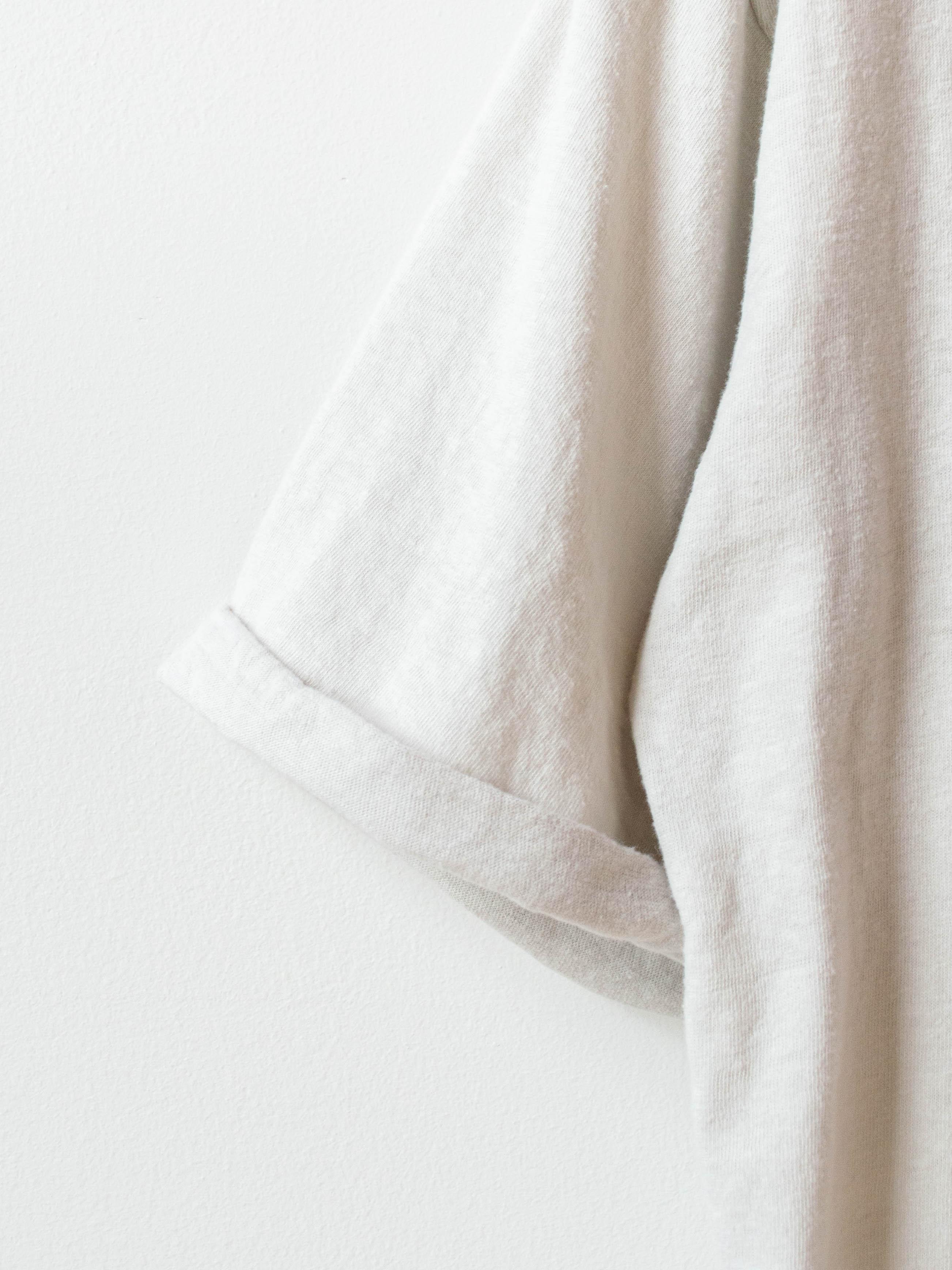 Namu Shop - Maillot Air Rafie Roll Up S/S Pocket Tee - Light Gray
