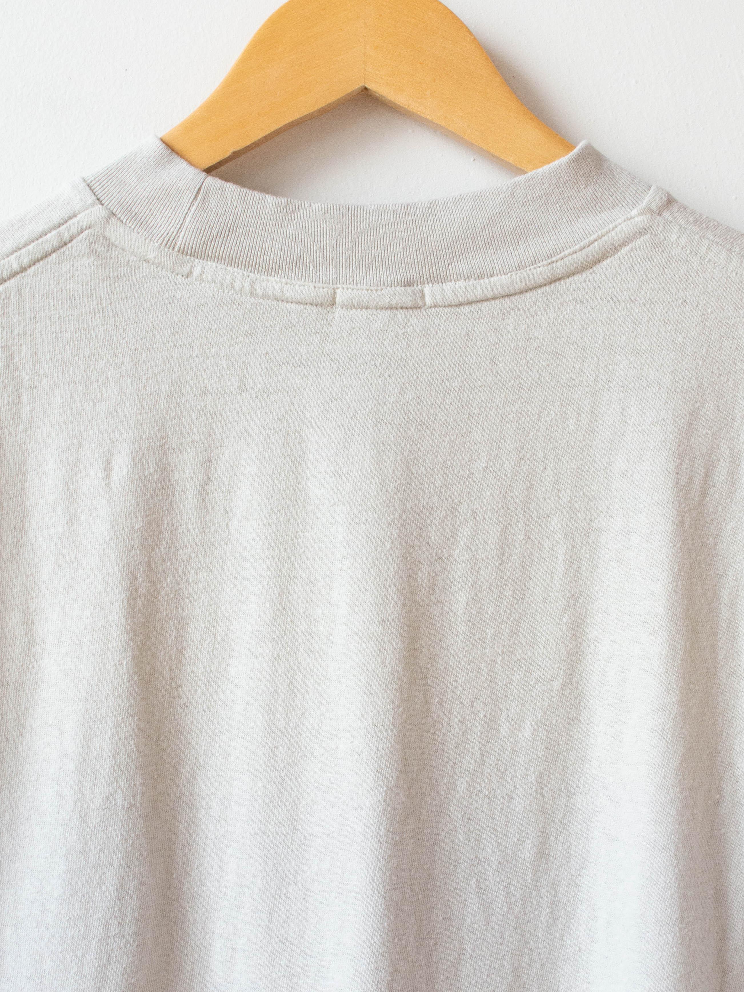 Namu Shop - Maillot Air Rafie Roll Up S/S Pocket Tee - Light Gray