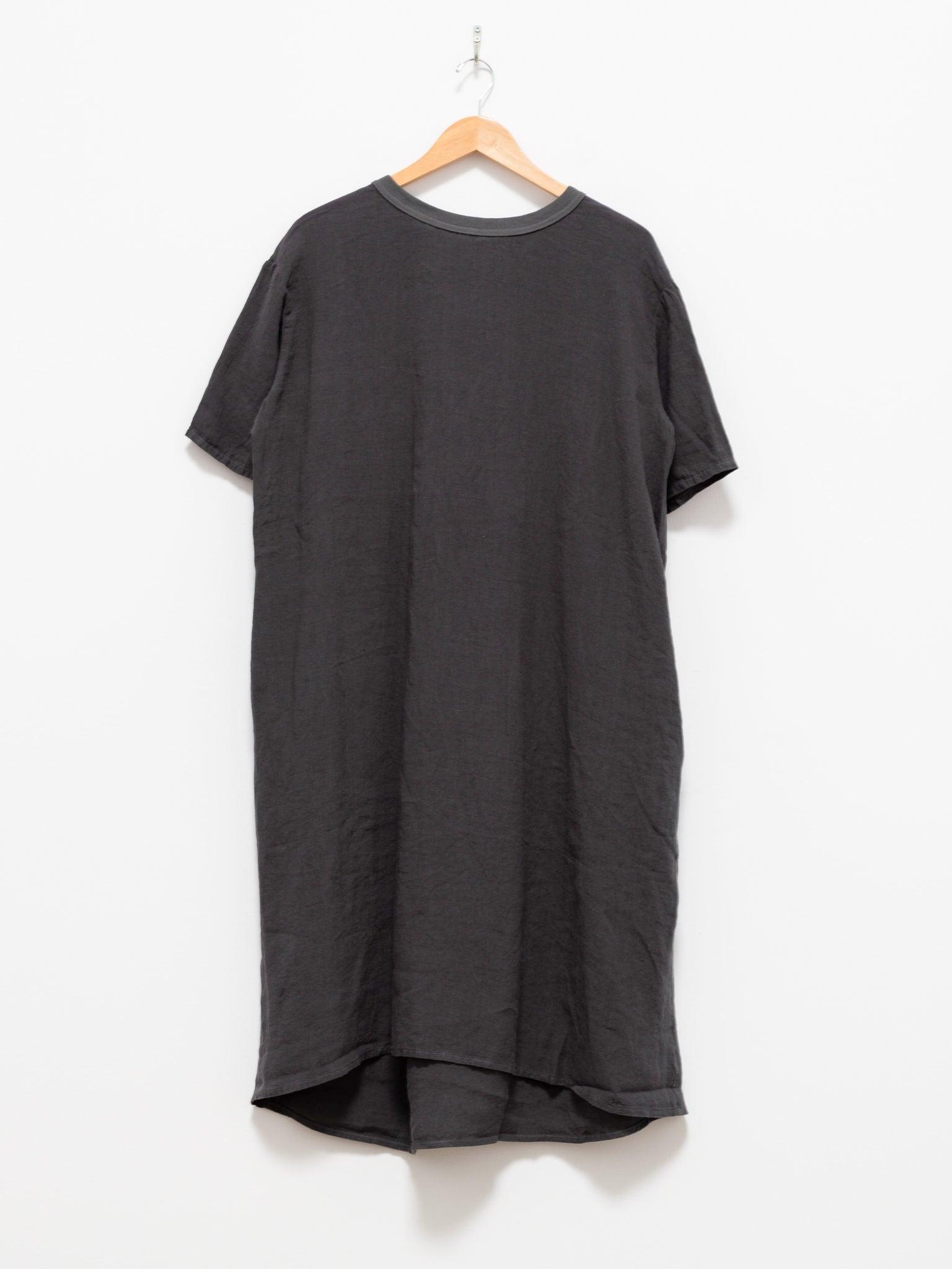 Namu Shop - Maillot Linen Back Tuck Dress - Smoke Gray