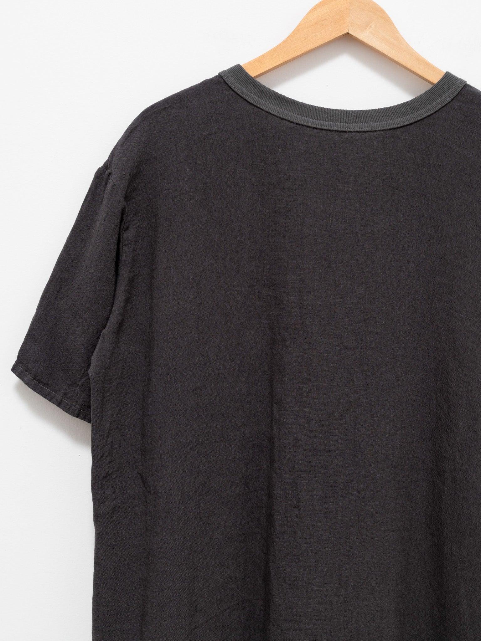 Namu Shop - Maillot Linen Back Tuck Dress - Smoke Gray