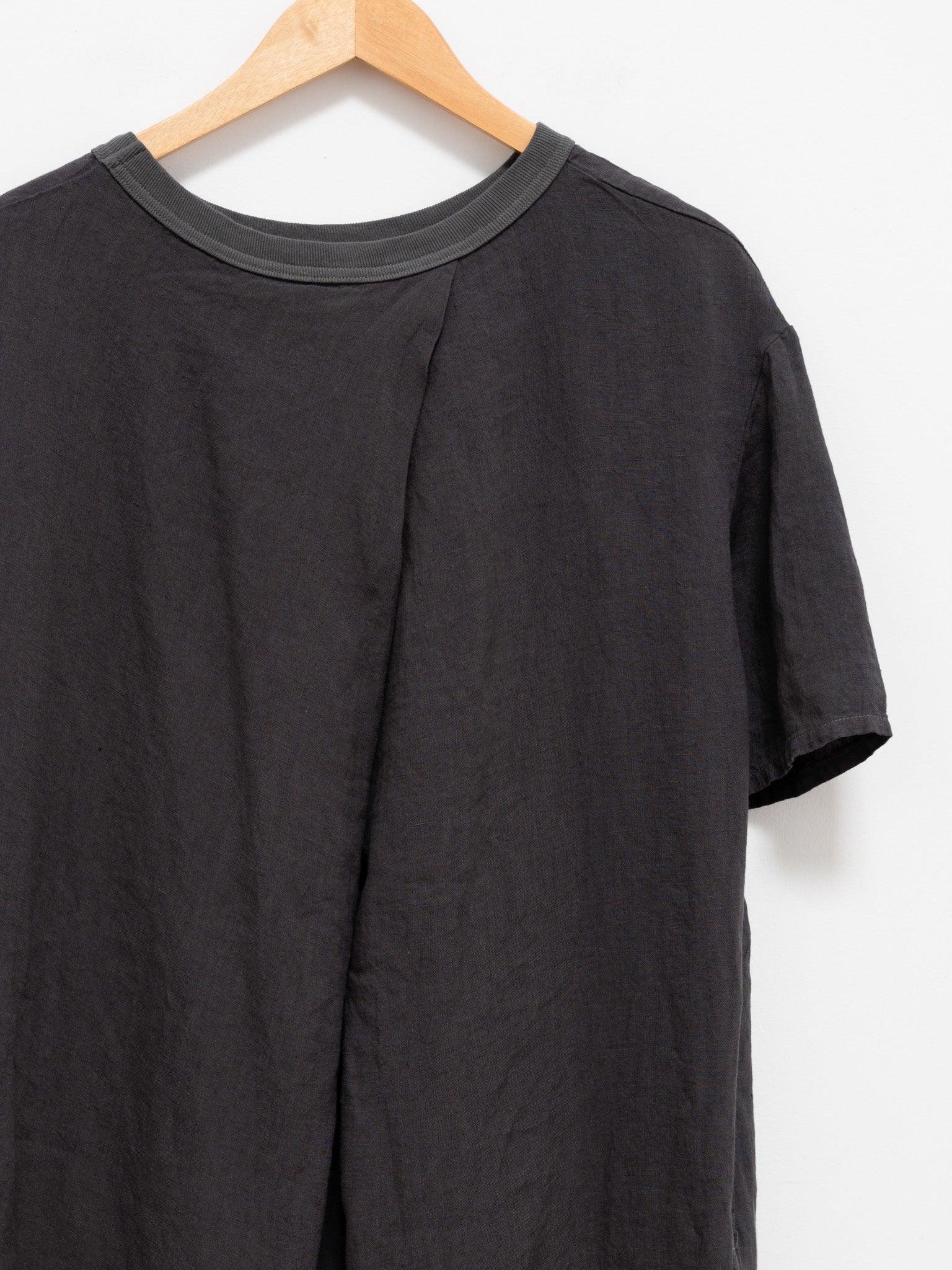 Namu Shop - Maillot Linen Back Tuck Dress - Smoke Gray
