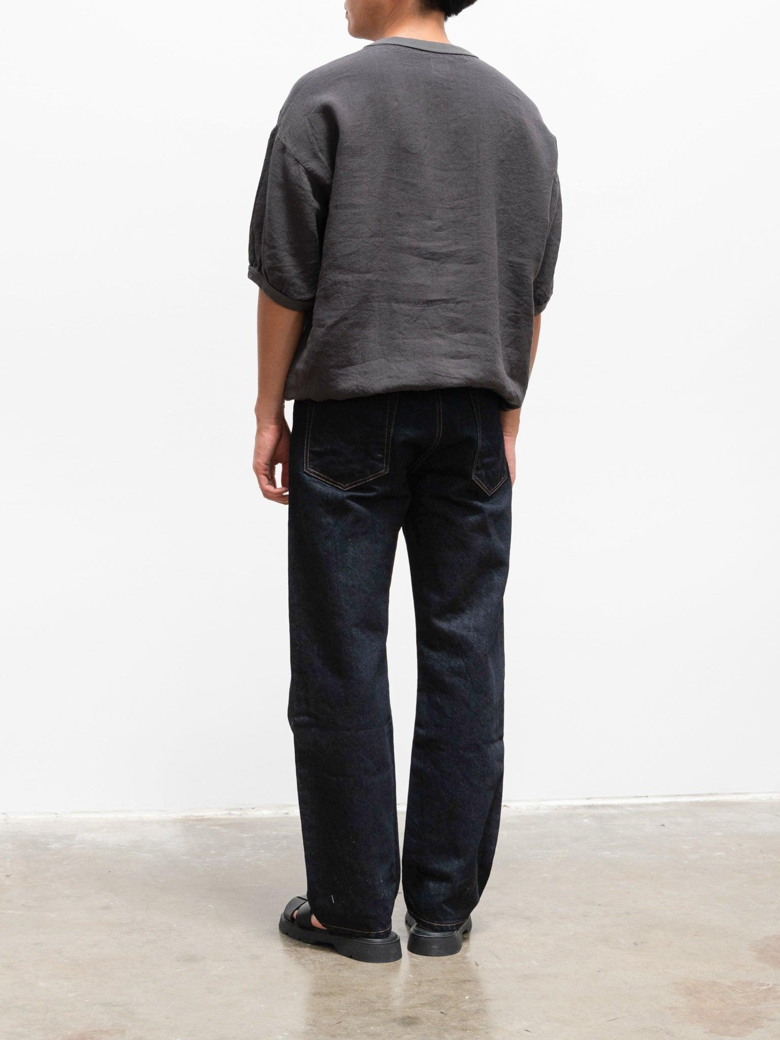 Namu Shop - Maillot Linen Big Sweatshirt Tee - Ivory