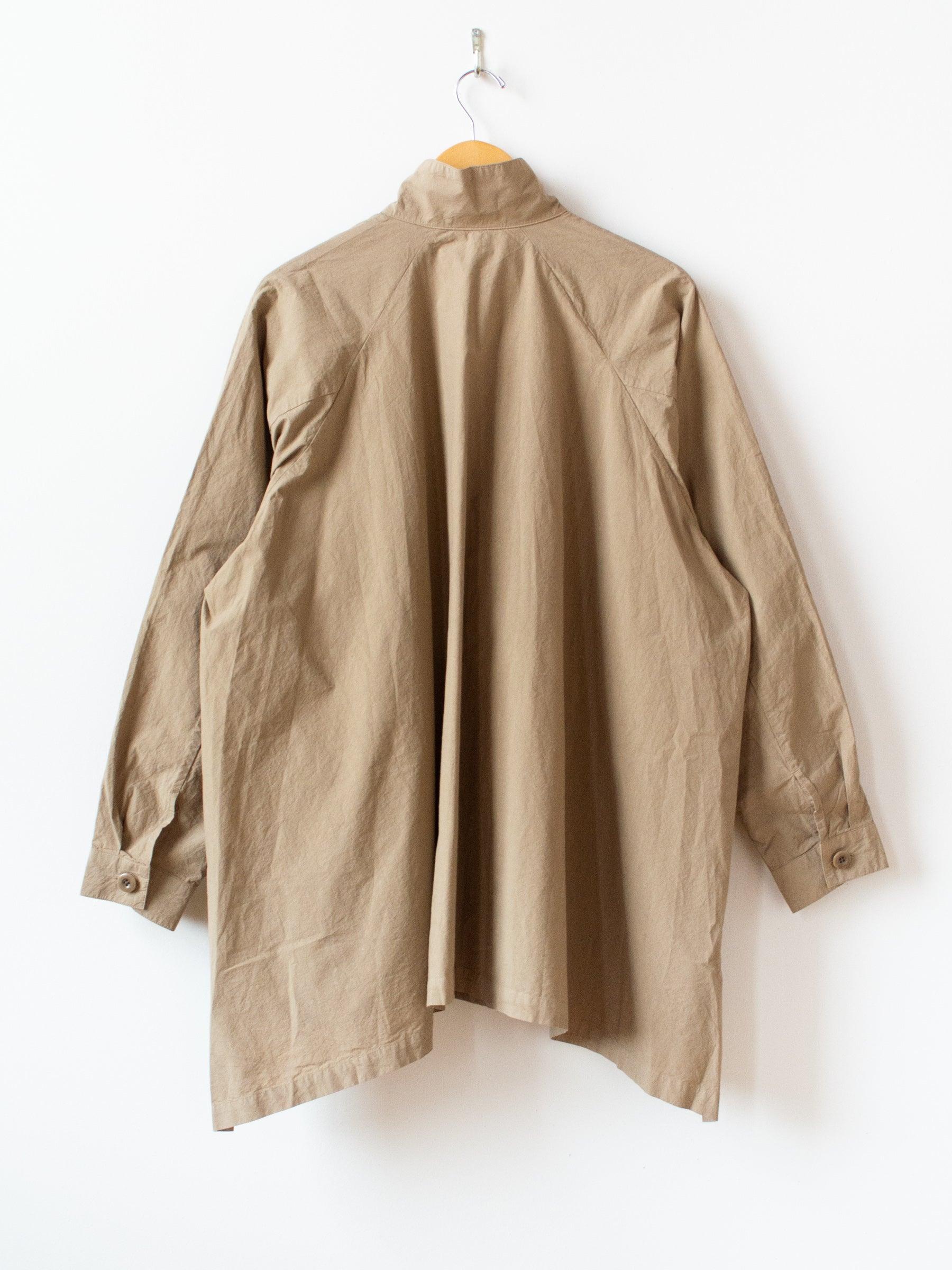 Namu Shop - Maillot Mature Rub Cotton Long Work Shirt - Khaki