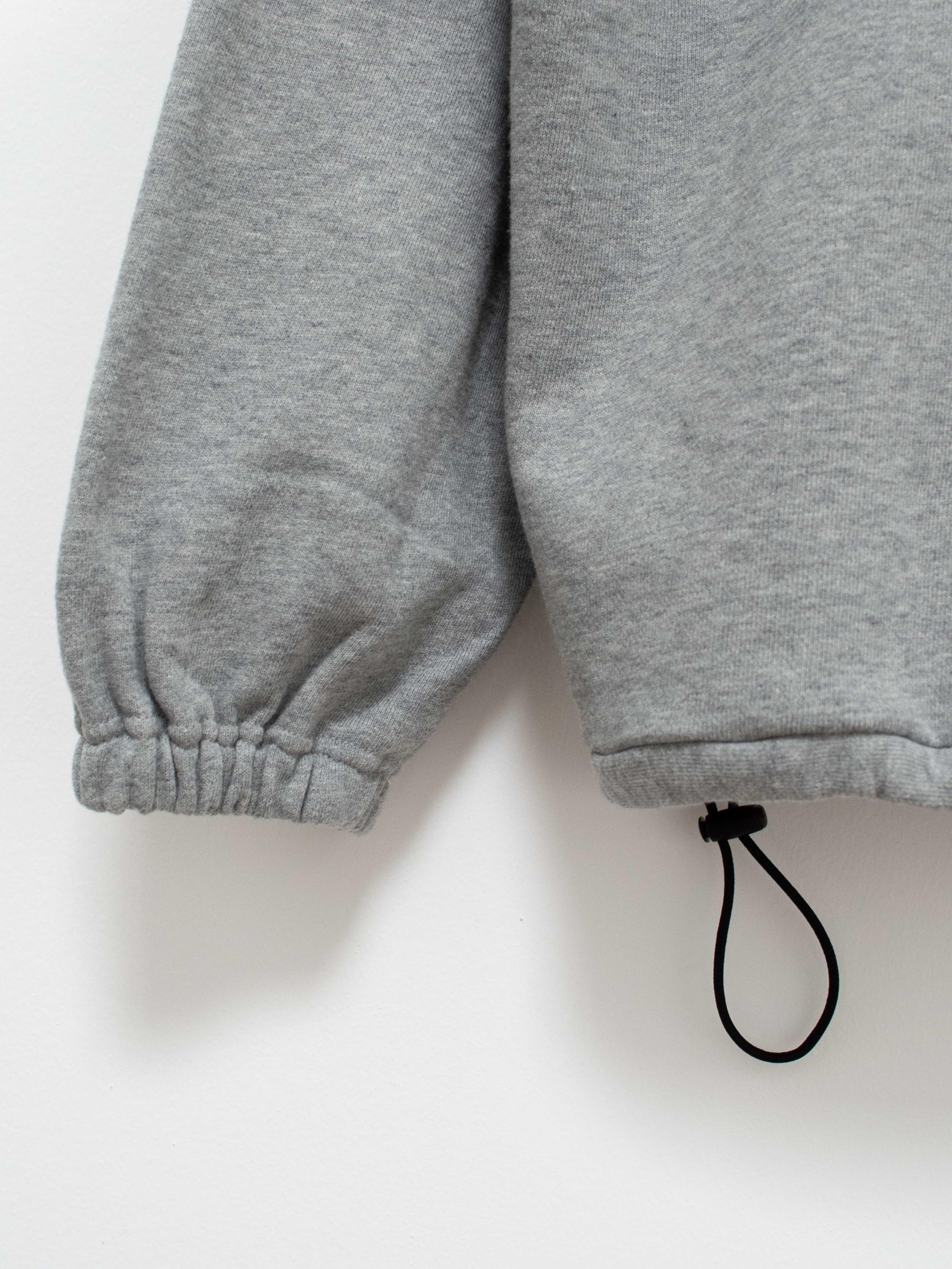 Namu Shop - Maillot Snap Henley Sweat Trainer - Gray