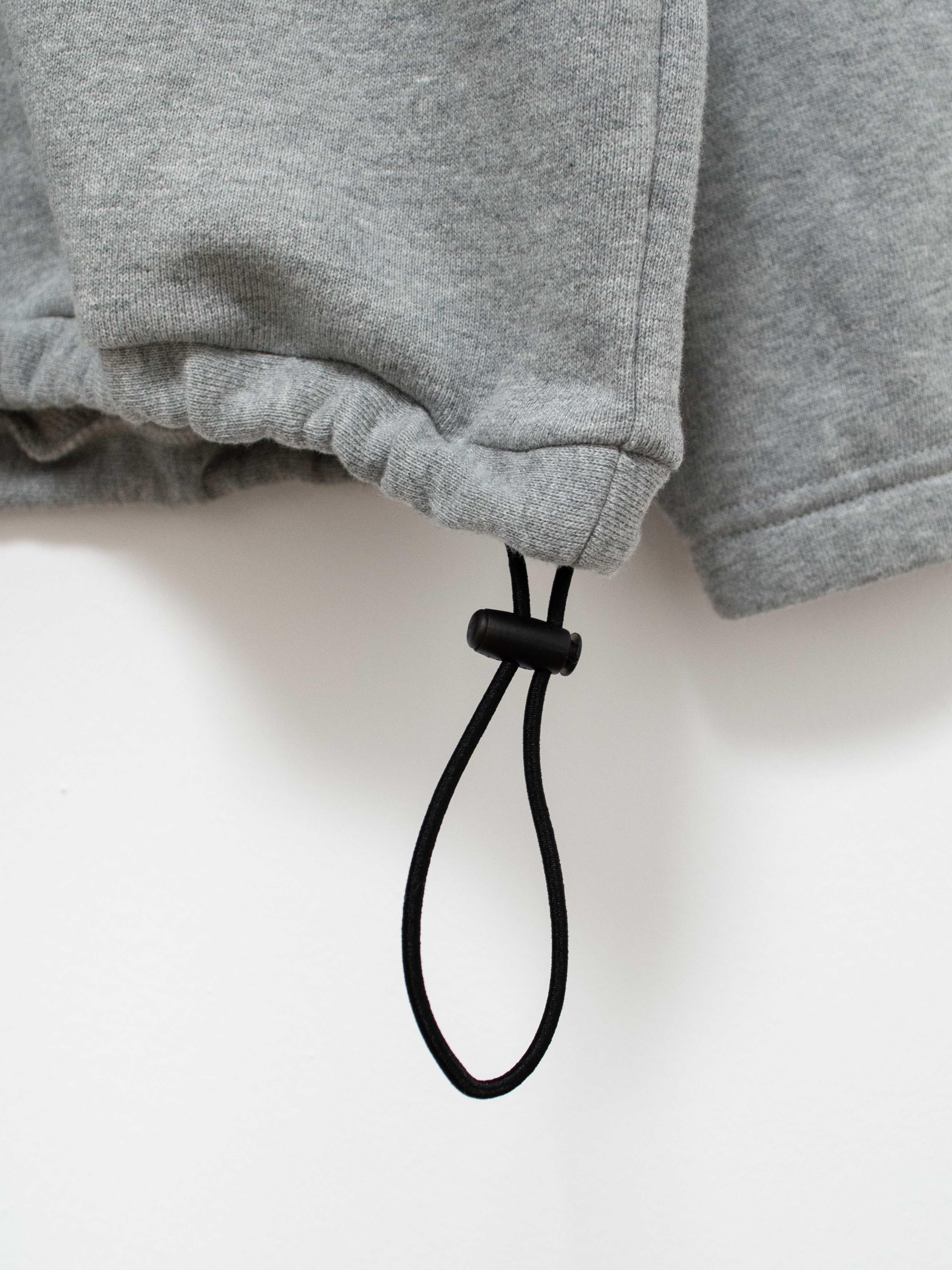 Namu Shop - Maillot Snap Henley Sweat Trainer - Gray