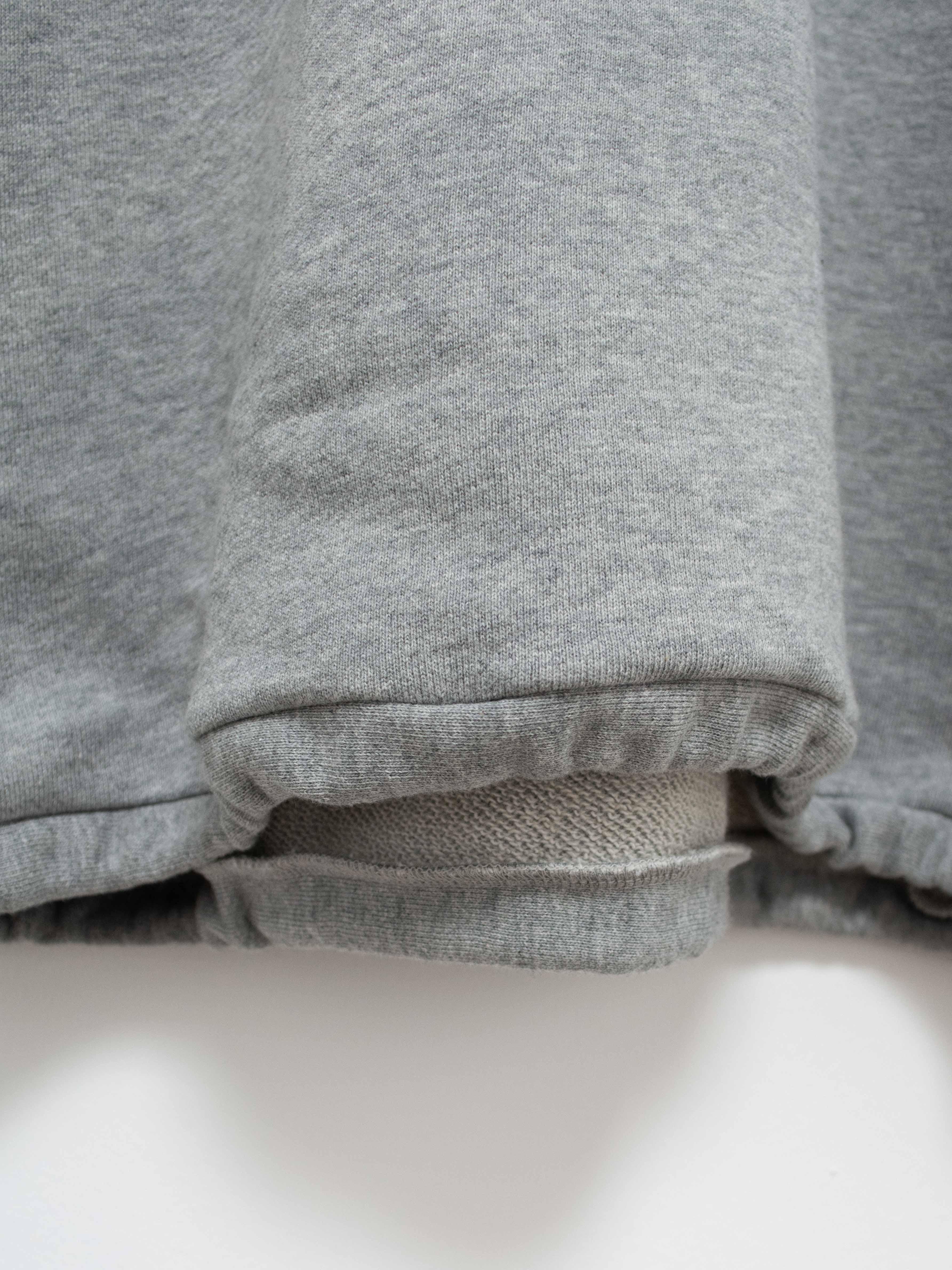 Namu Shop - Maillot Snap Henley Sweat Trainer - Gray