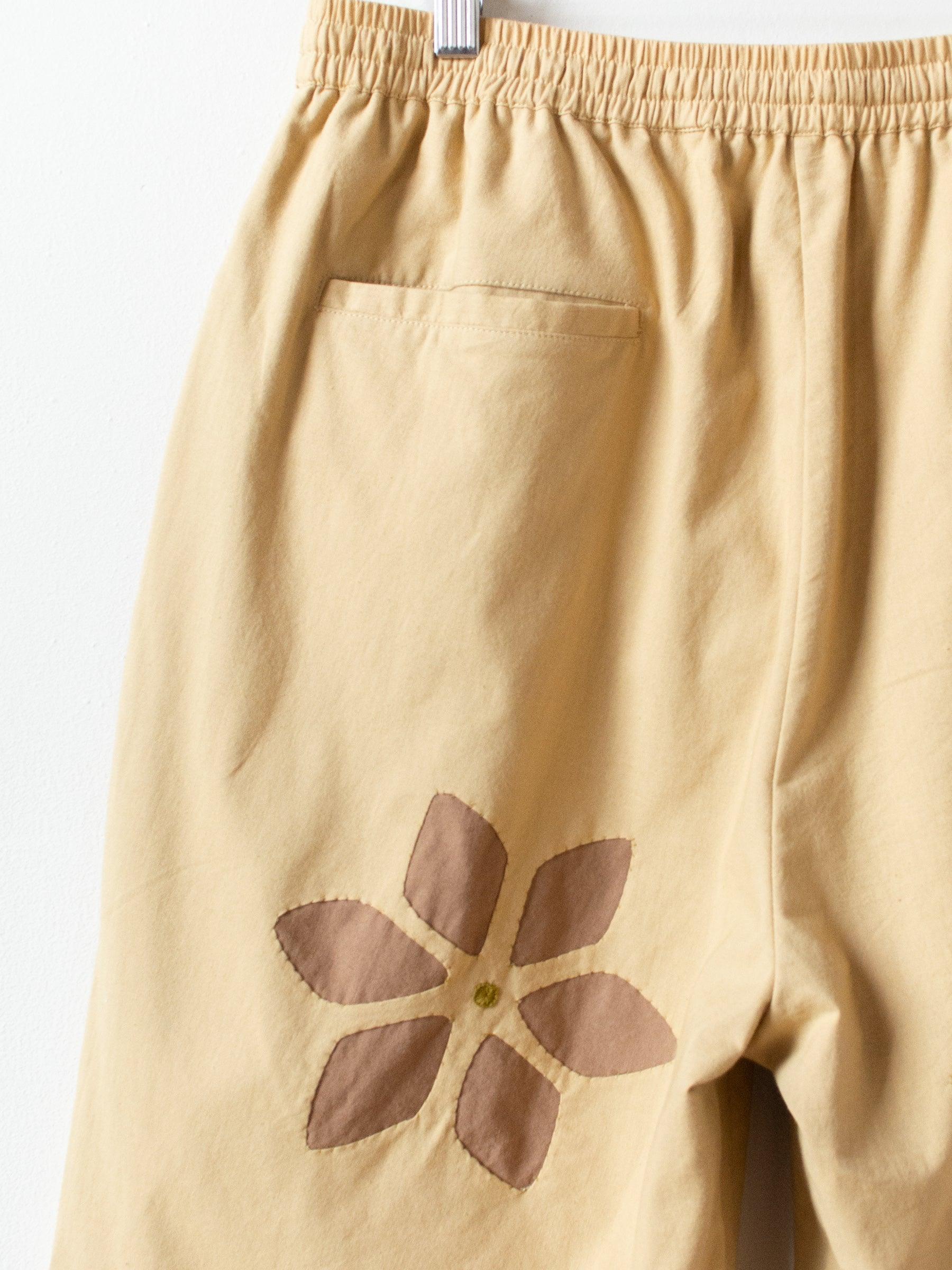 Namu Shop - Niche Flower Cut Work Shorts