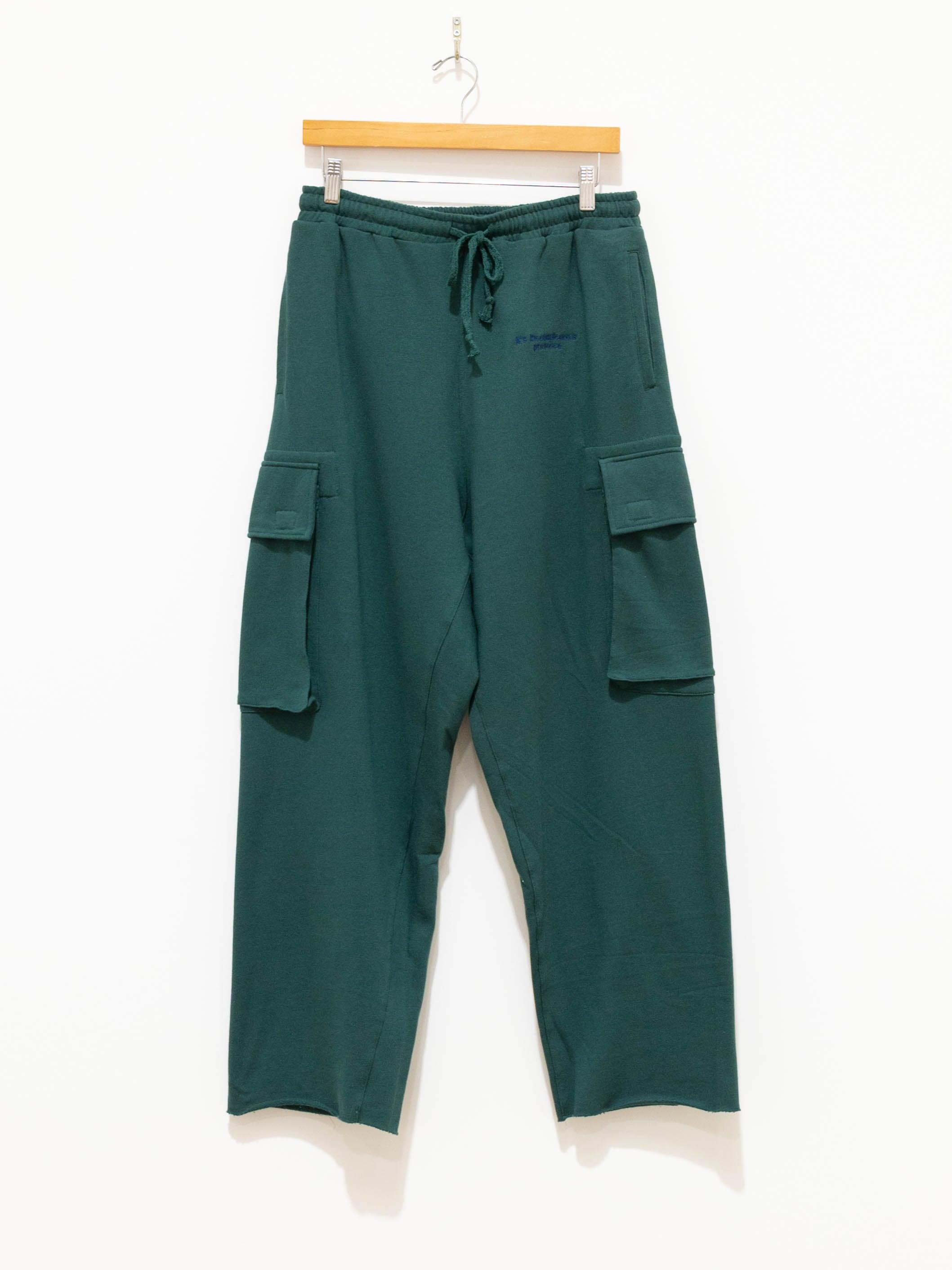 Namu Shop - Niche Side Pocket Sweatpants - Green