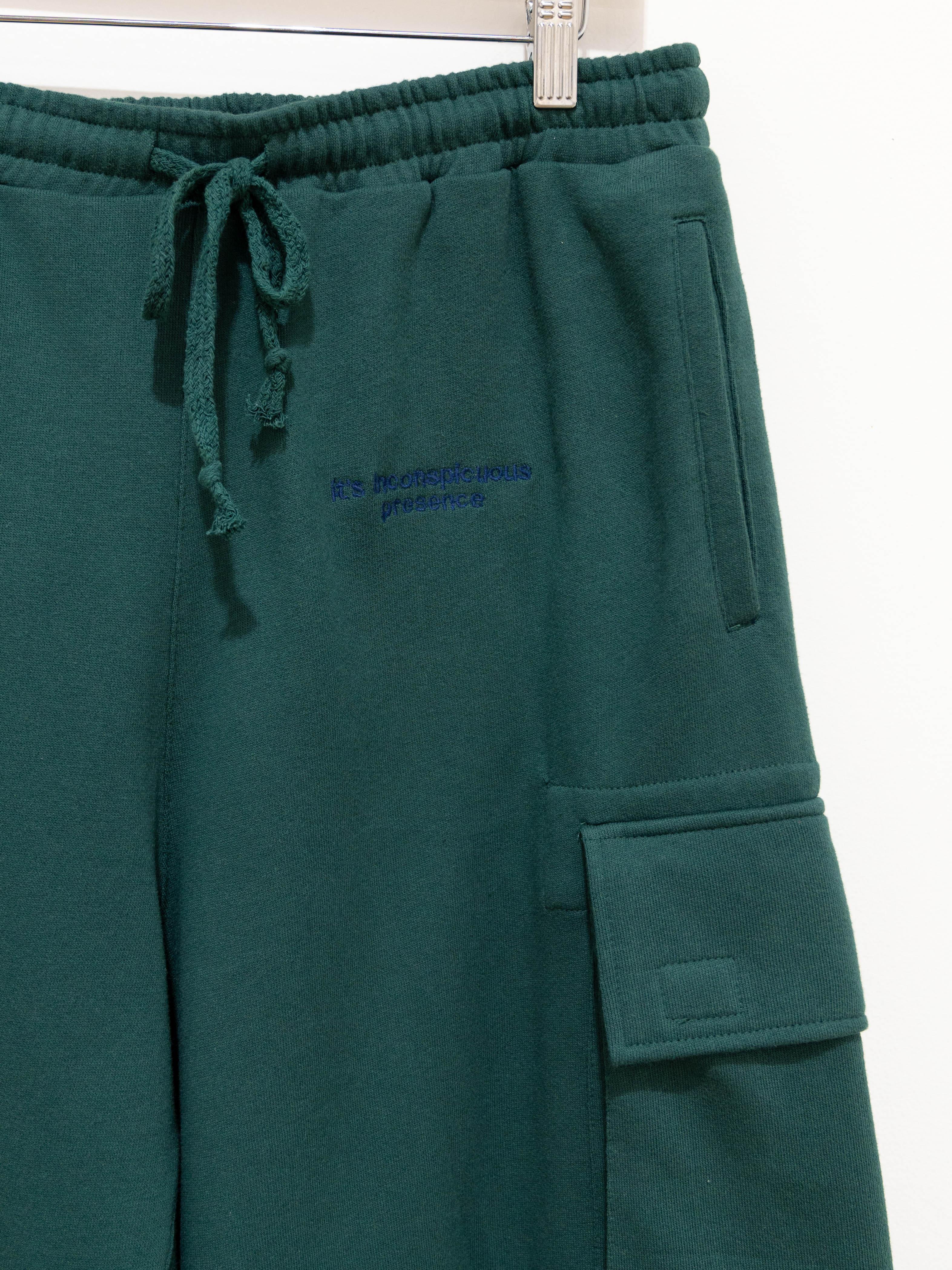 Namu Shop - Niche Side Pocket Sweatpants - Green