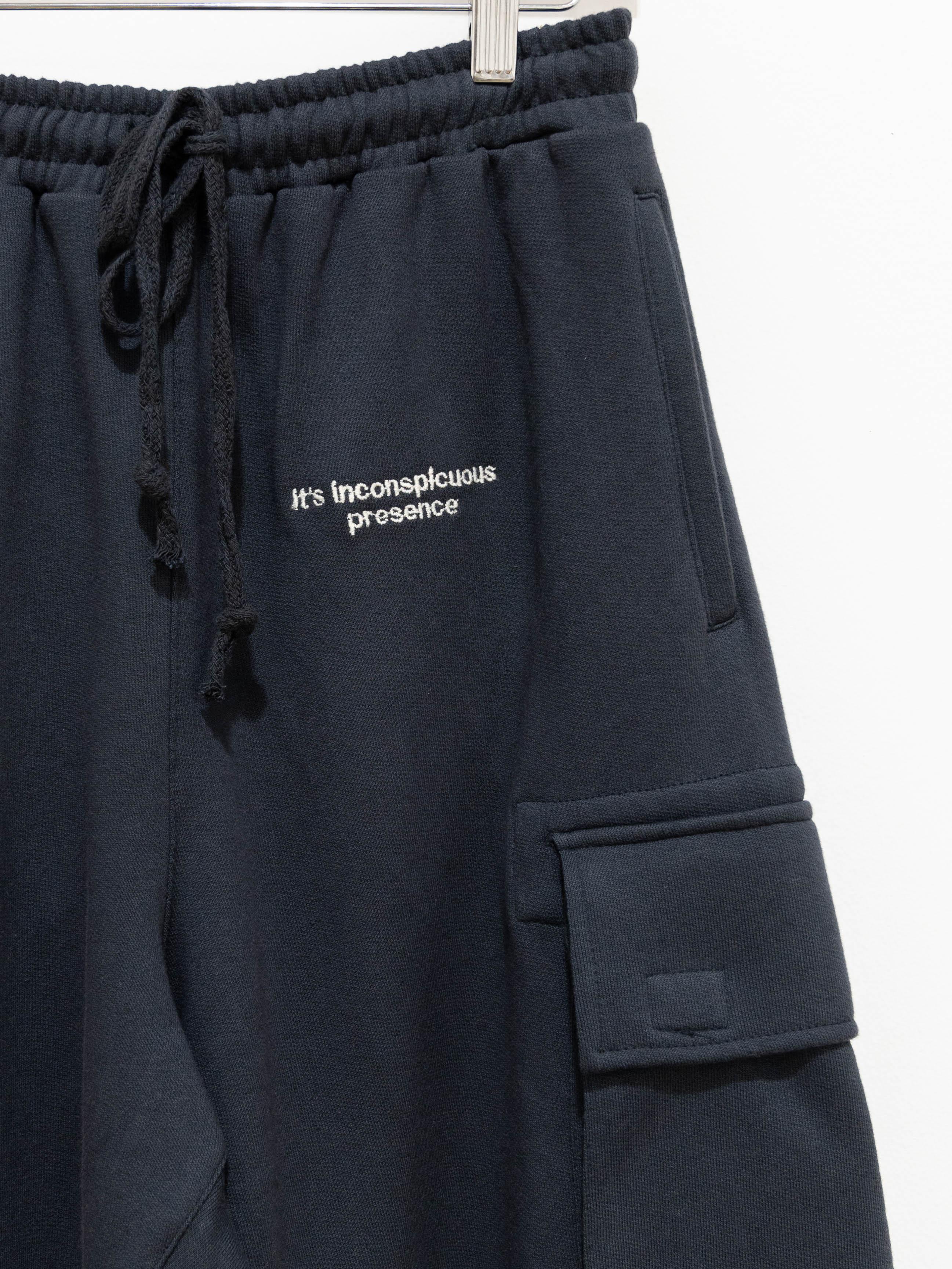 Namu Shop - Niche Side Pocket Sweatpants - Navy