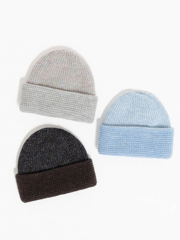 Namu Shop - paa Combo Stitch Beanie - 3 Colors