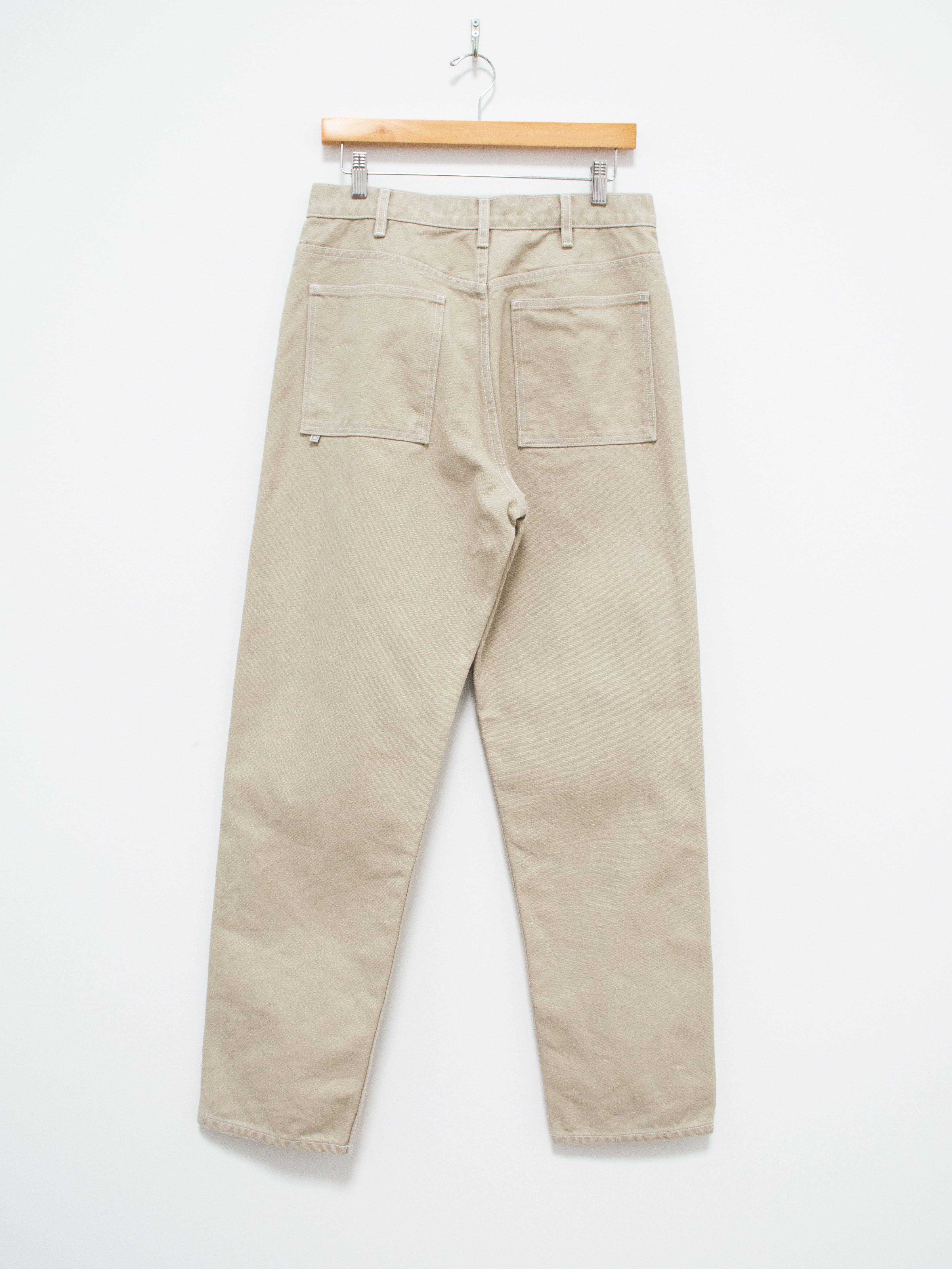 Namu Shop - paa Four Pocket Canvas Jean - Stone