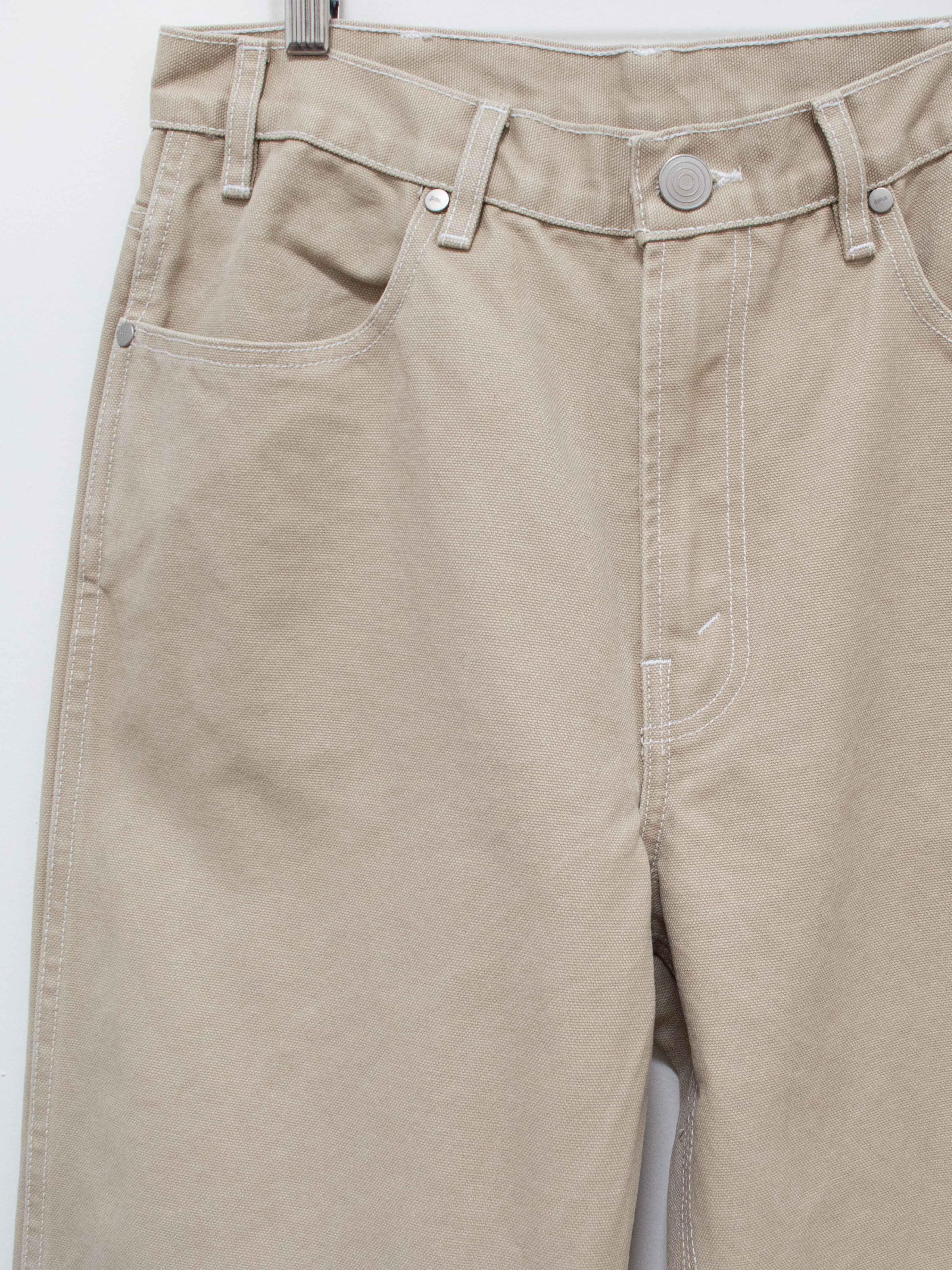 Namu Shop - paa Four Pocket Canvas Jean - Stone