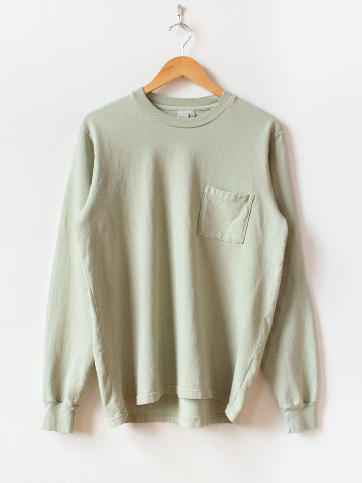 Namu Shop - paa LS Pocket Tee - Sage