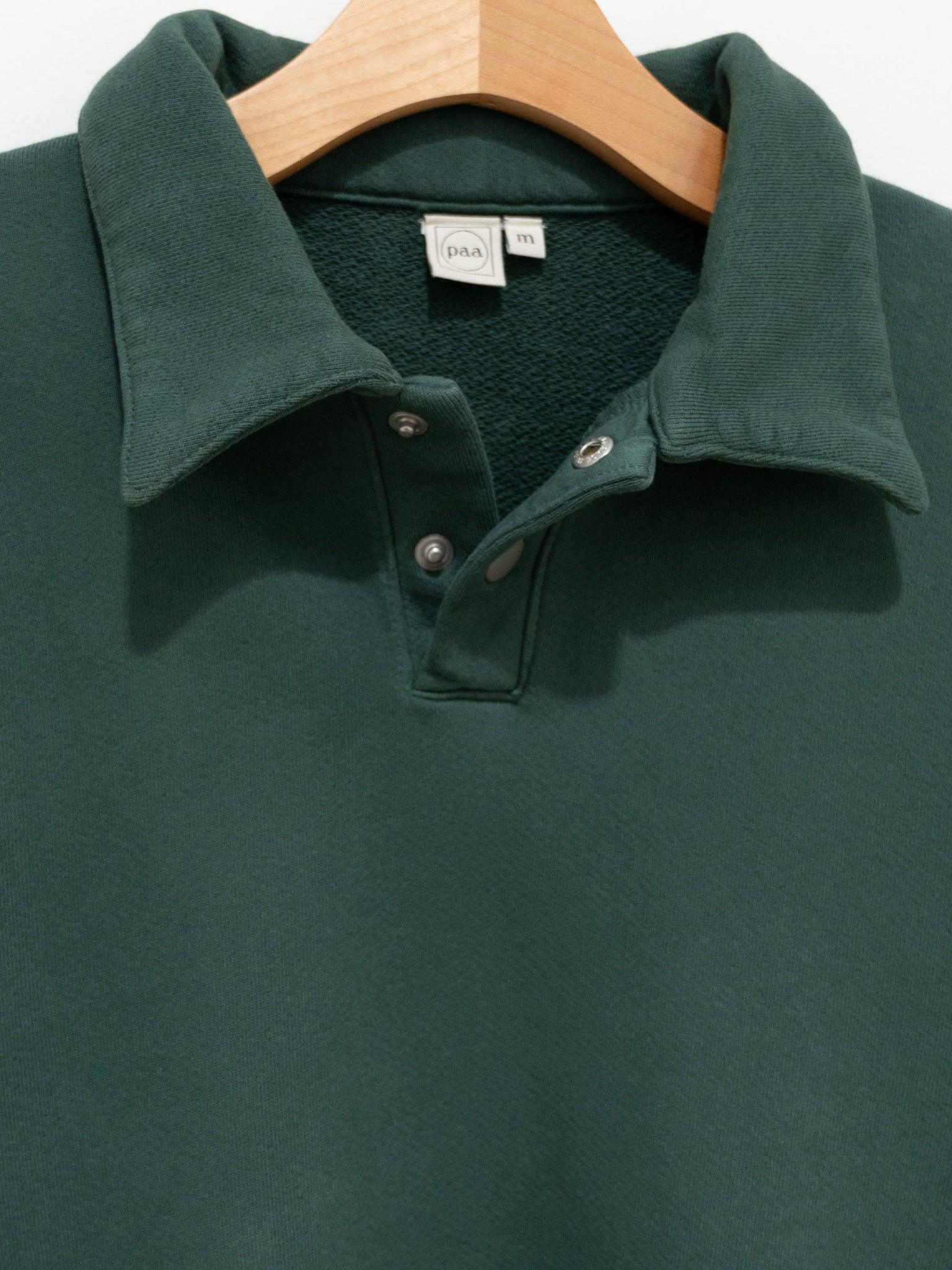 Namu Shop - paa LS Polo Sweatshirt Two - Garden