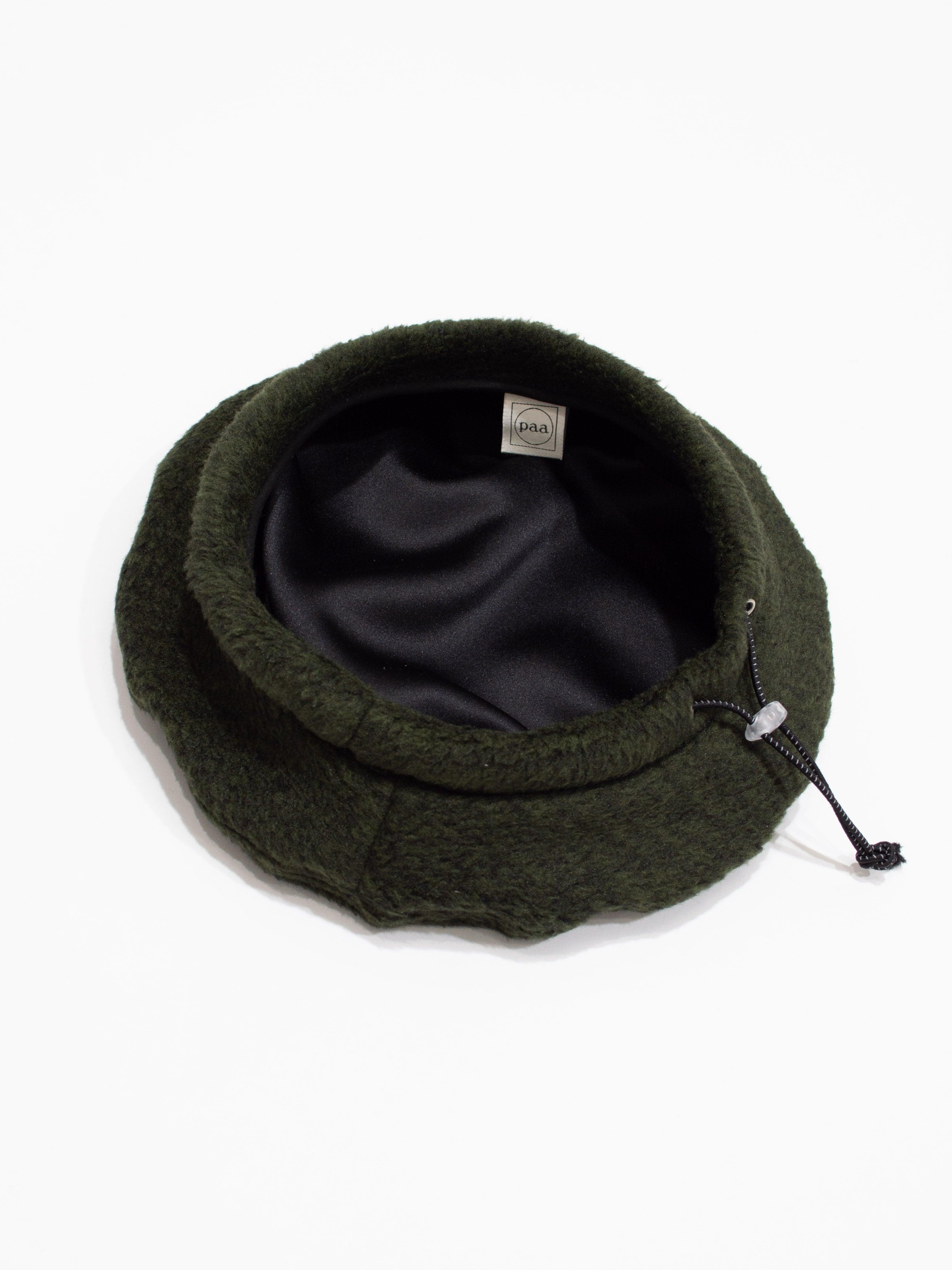 Namu Shop - paa Shaggy Beret - Black Olive