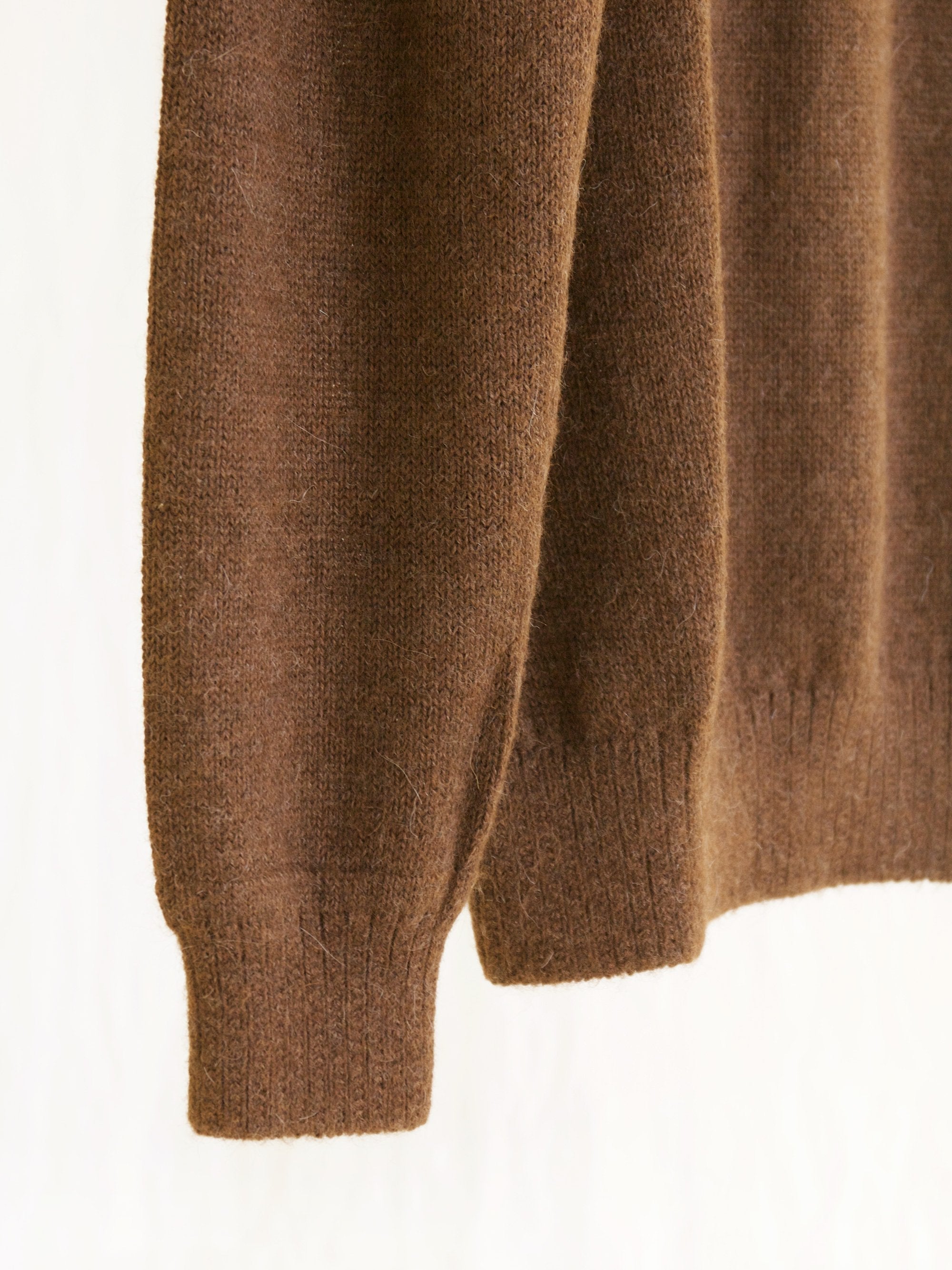 Namu Shop - Phlannel Baby Alpaca Crewneck Knit - Walnut
