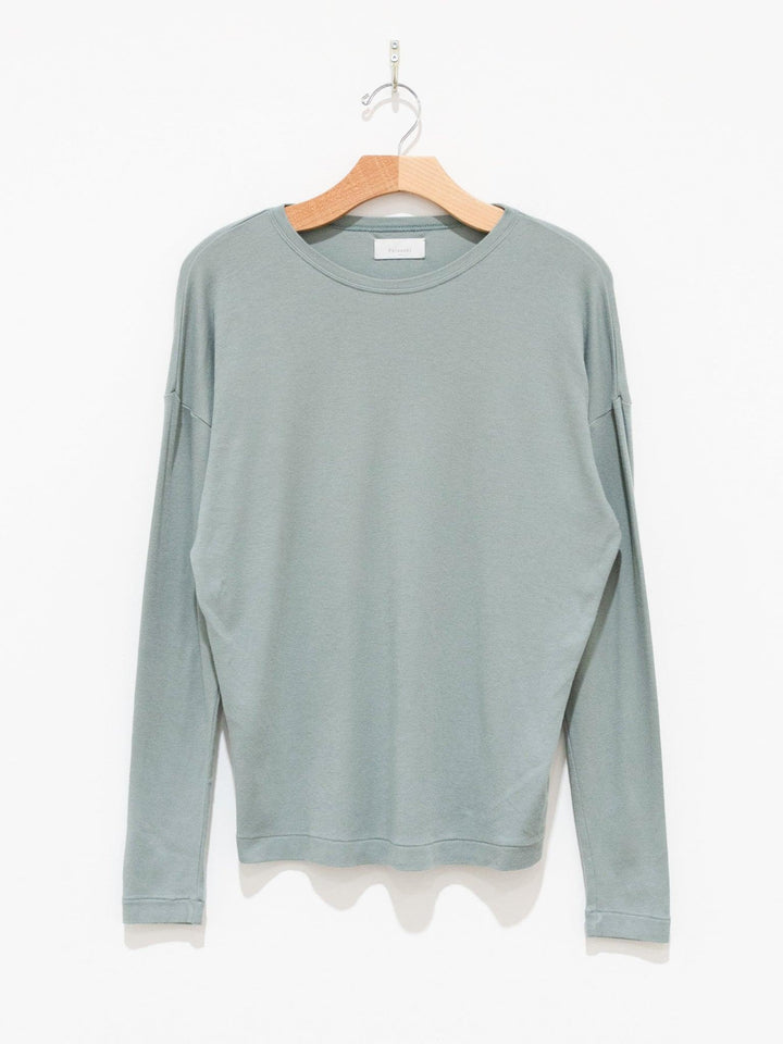 Namu Shop - Phlannel Co/Si Smooth Jersey Crewneck - Blue Green