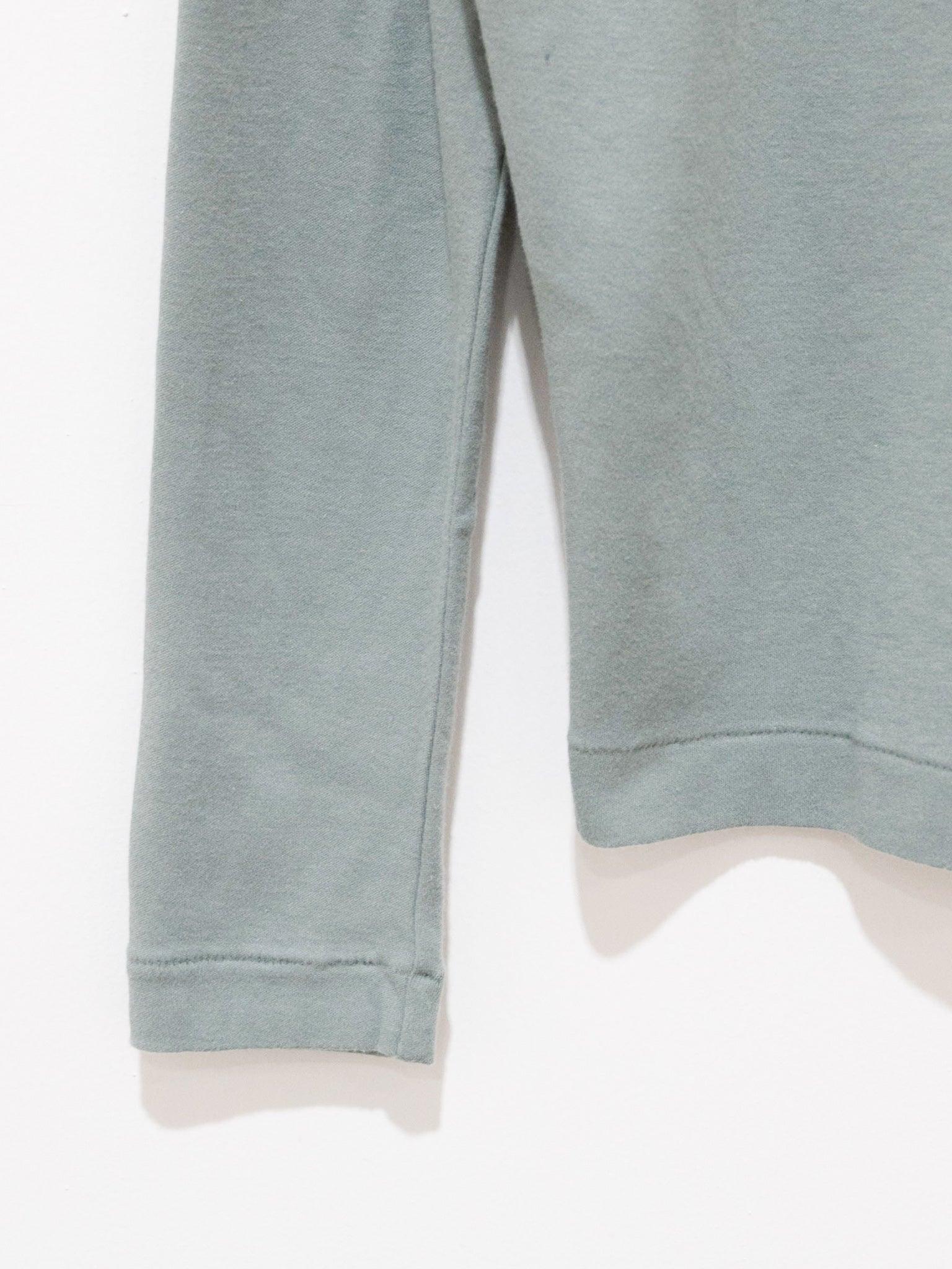Namu Shop - Phlannel Co/Si Smooth Jersey Crewneck - Blue Green