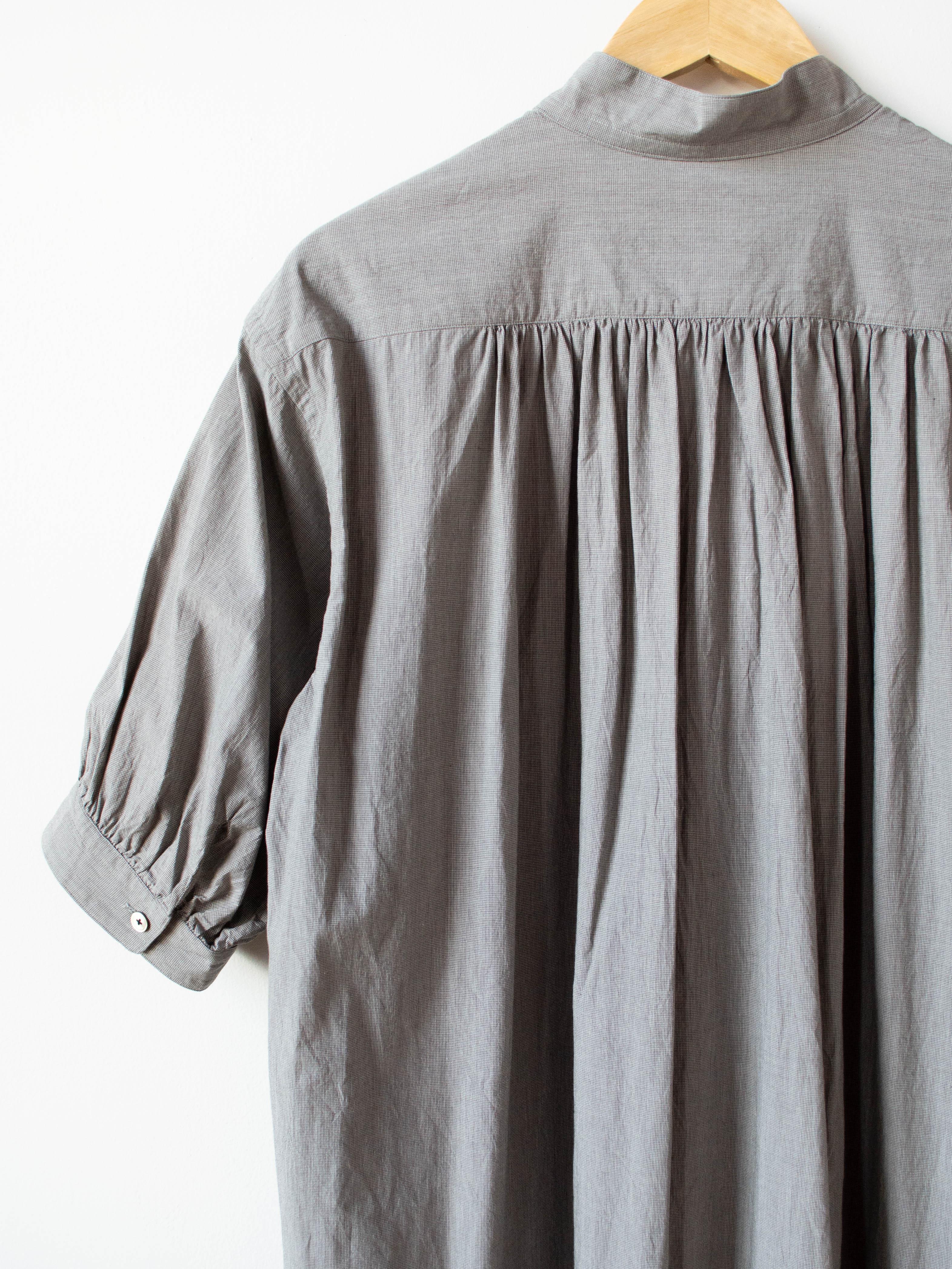 Namu Shop - Phlannel Summer Smock Gather Dress - Puppy Tooth