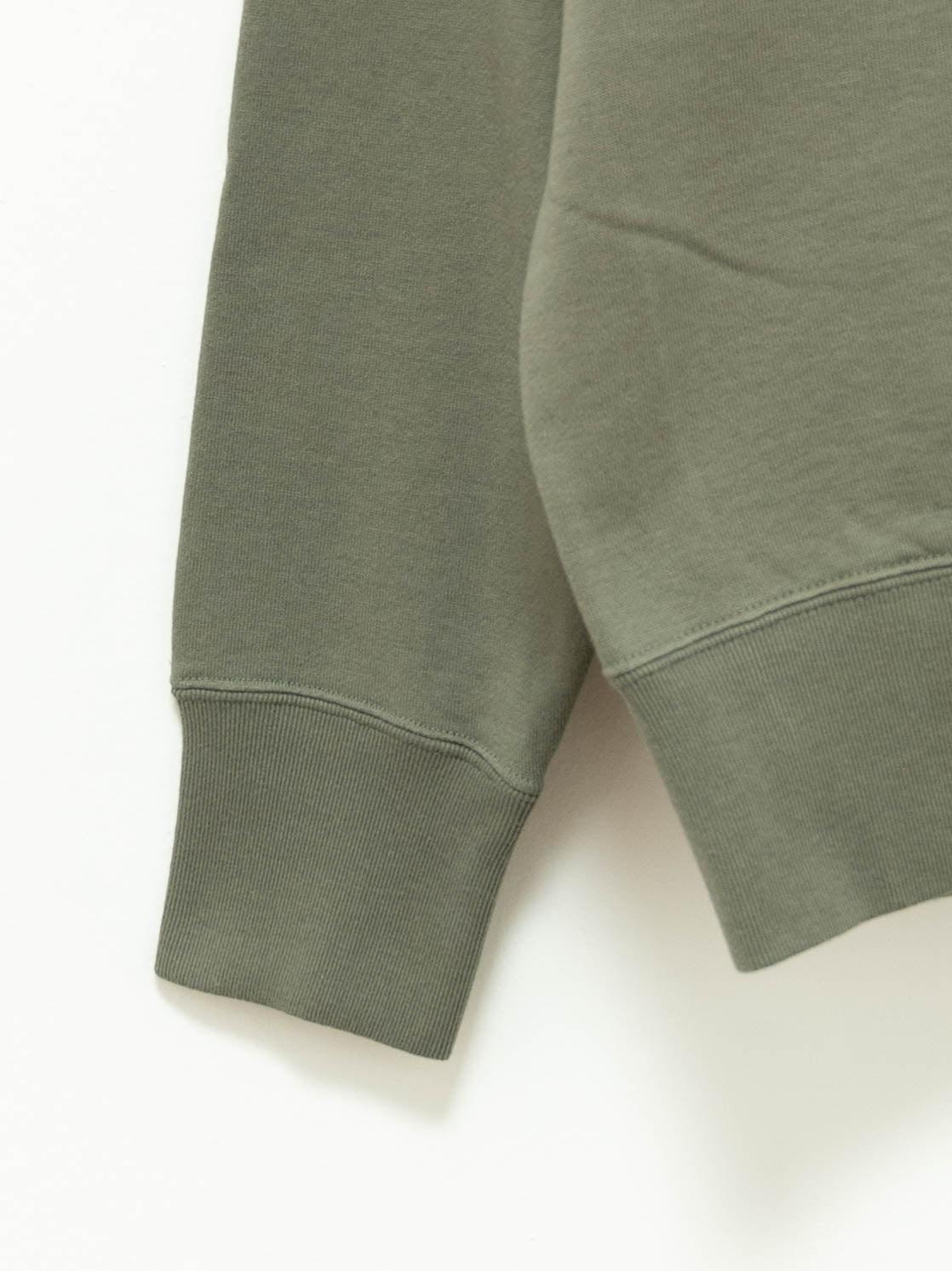 Namu Shop - Phlannel Suvin Cotton Sweatshirt - Khaki Green