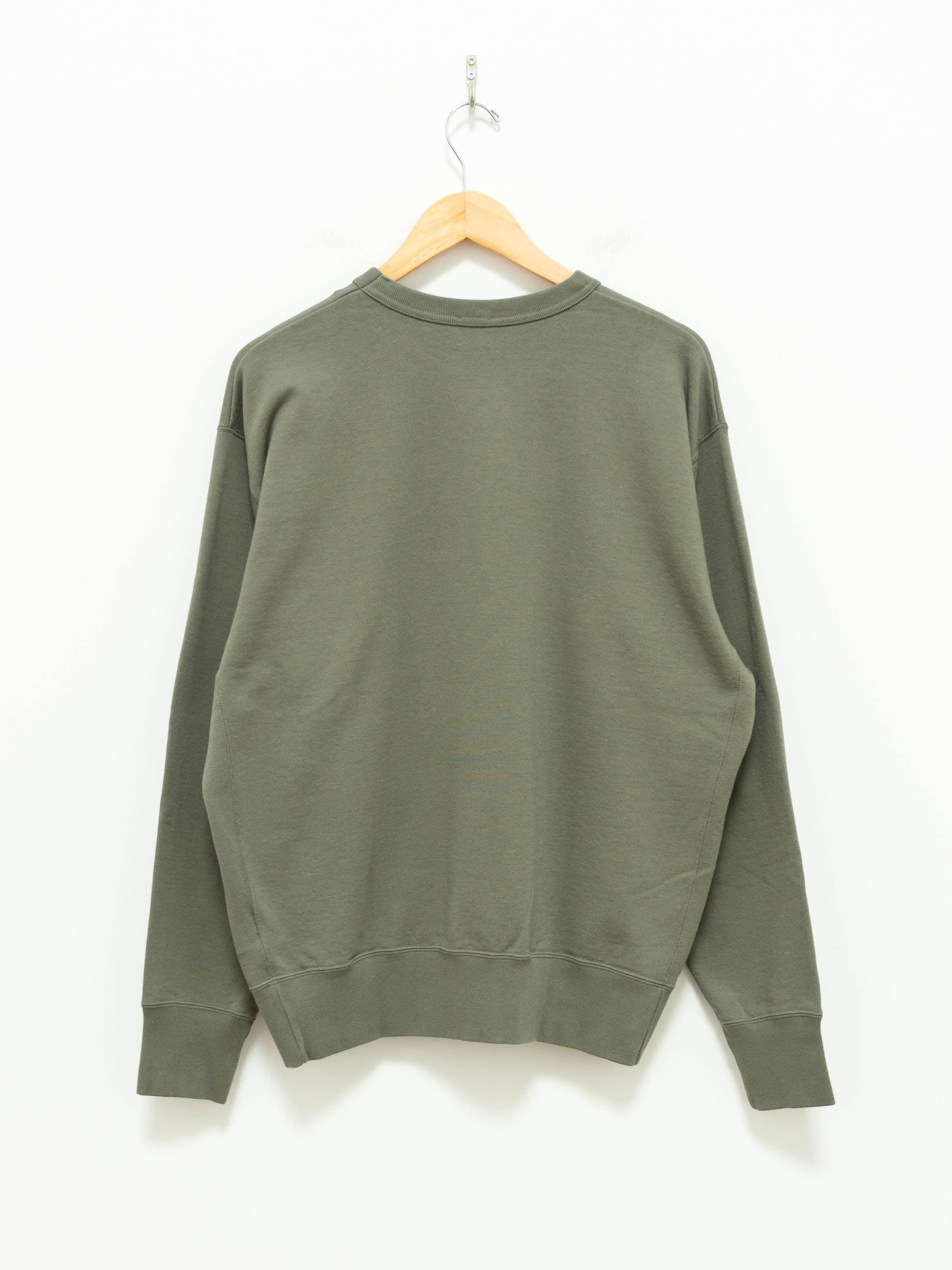 Namu Shop - Phlannel Suvin Cotton Sweatshirt - Khaki Green