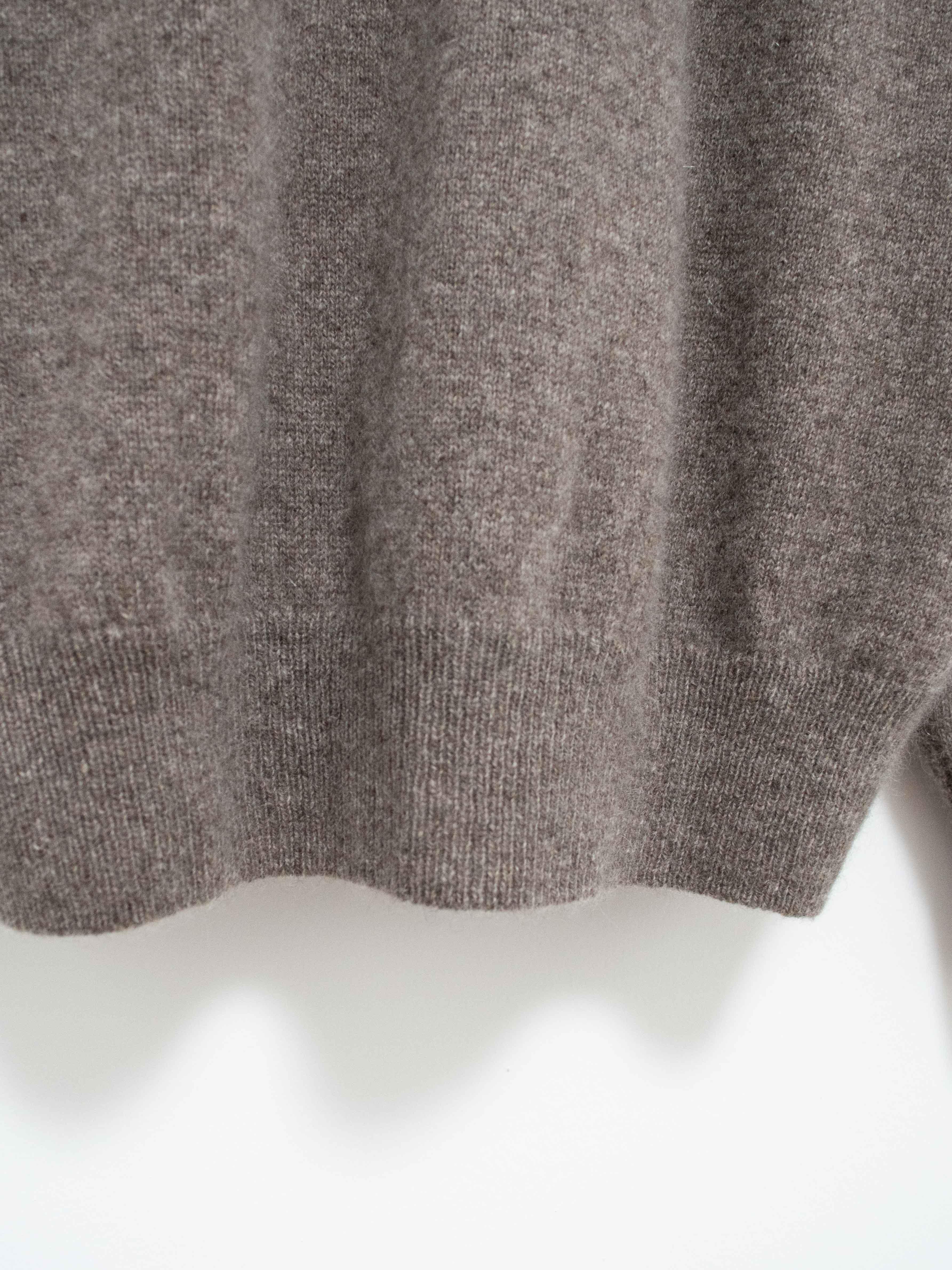 Namu Shop - Phlannel Wool Yak Guernsey Cardigan - Greige