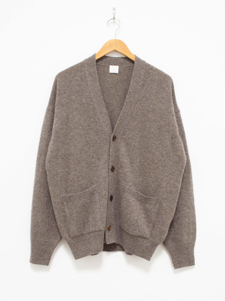 Namu Shop - Phlannel Wool Yak Guernsey Cardigan - Greige