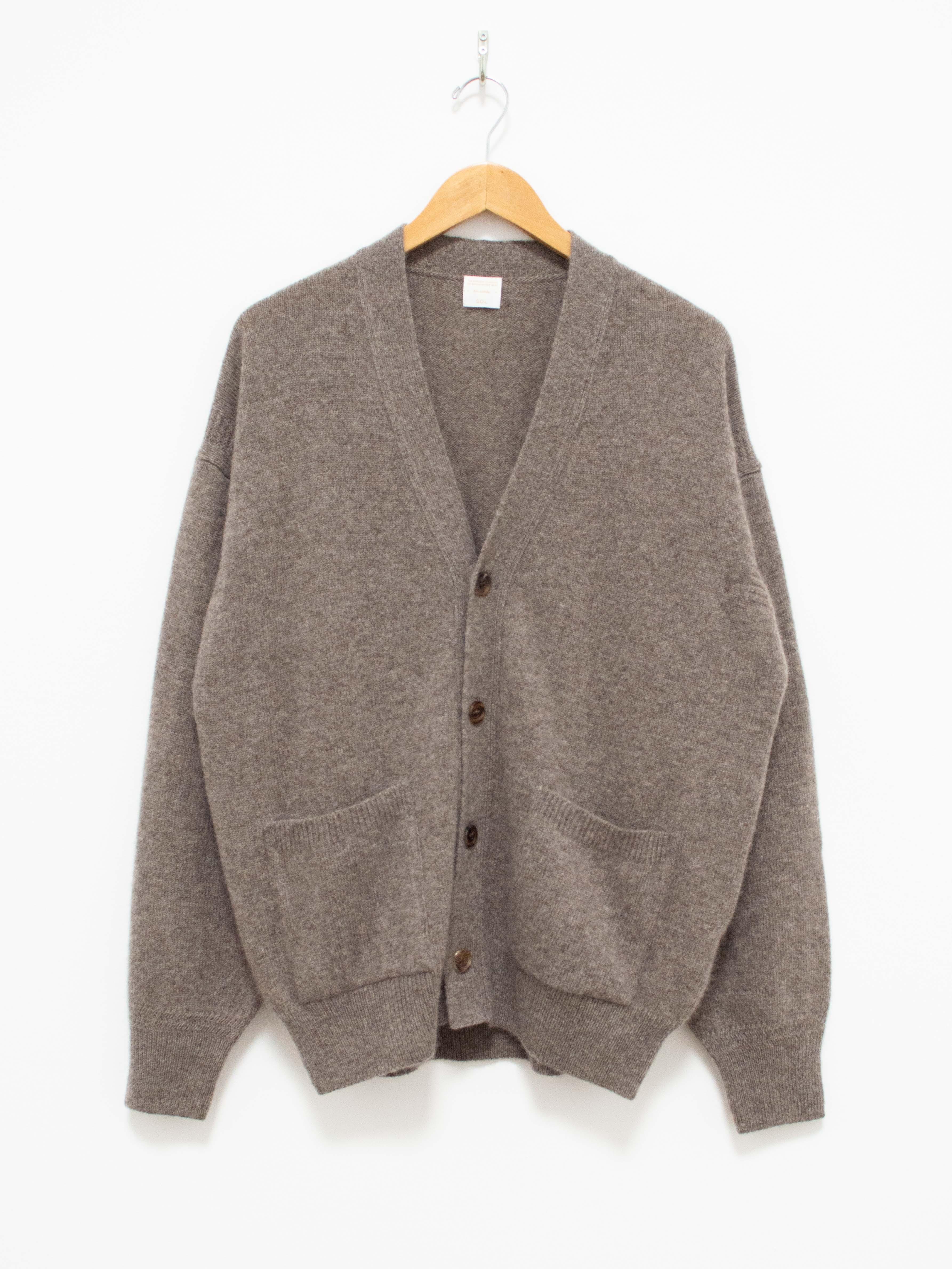 Namu Shop - Phlannel Wool Yak Guernsey Cardigan - Greige