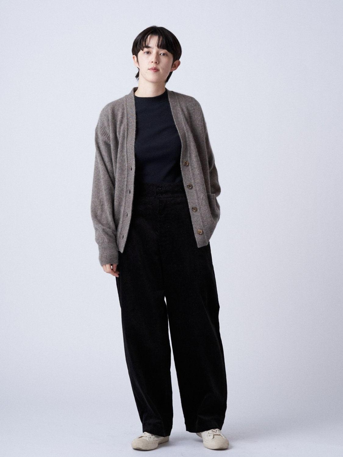 Namu Shop - Phlannel Wool Yak Guernsey Cardigan - Greige