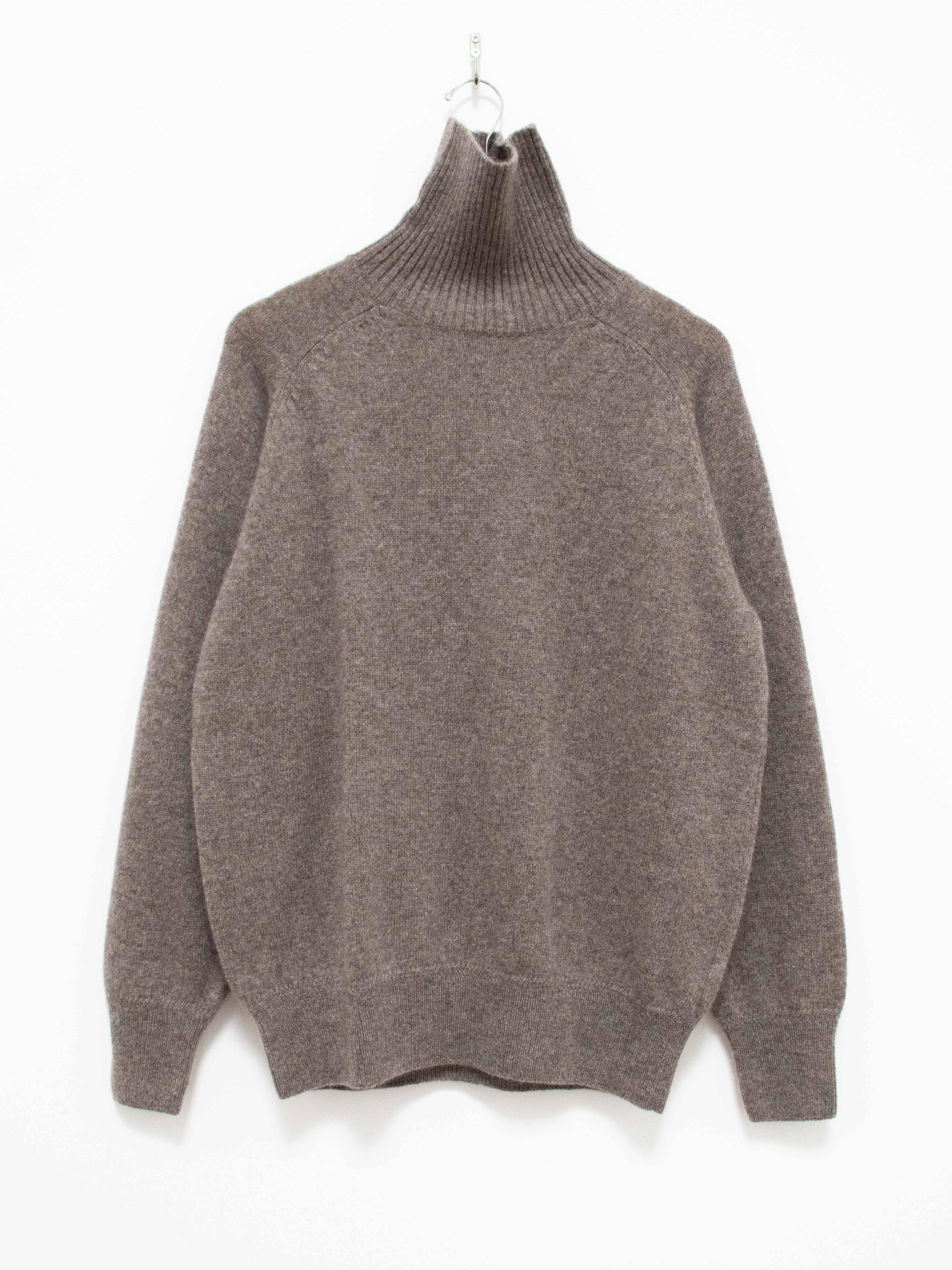 Namu Shop - Phlannel Wool Yak Turtleneck Knit - Greige