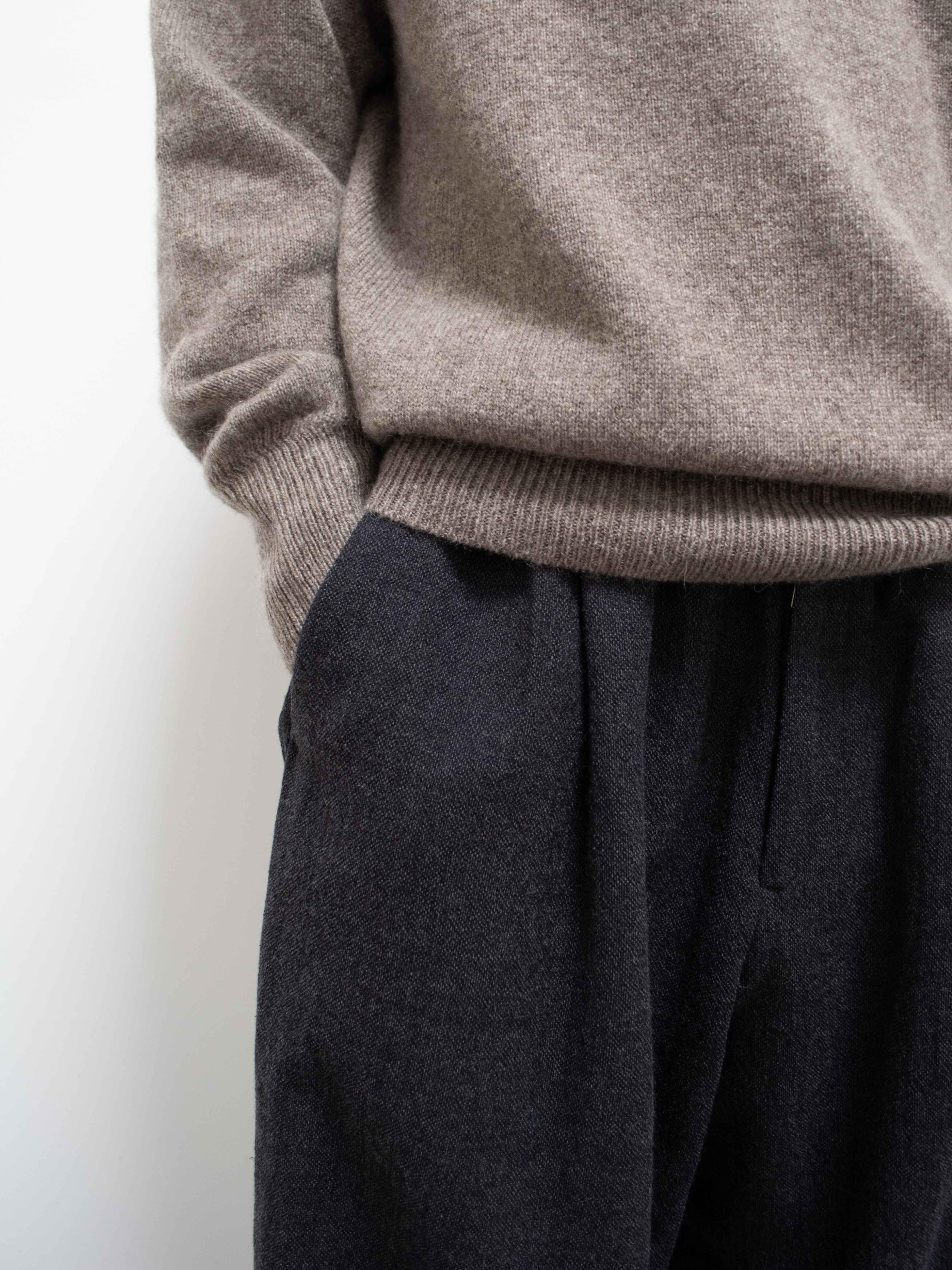 Namu Shop - Phlannel Wool Yak Turtleneck Knit - Greige