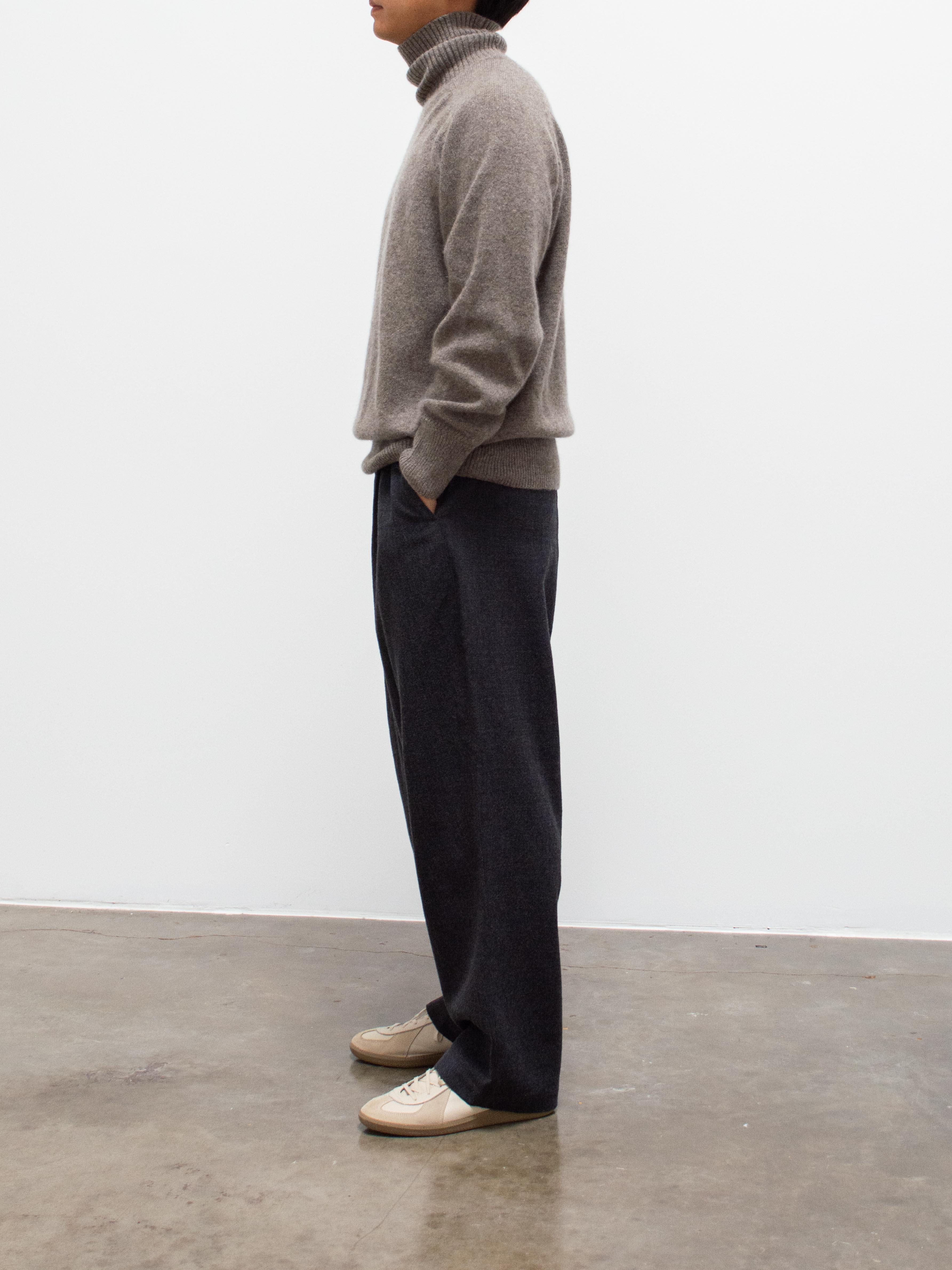 Namu Shop - Phlannel Wool Yak Turtleneck Knit - Greige