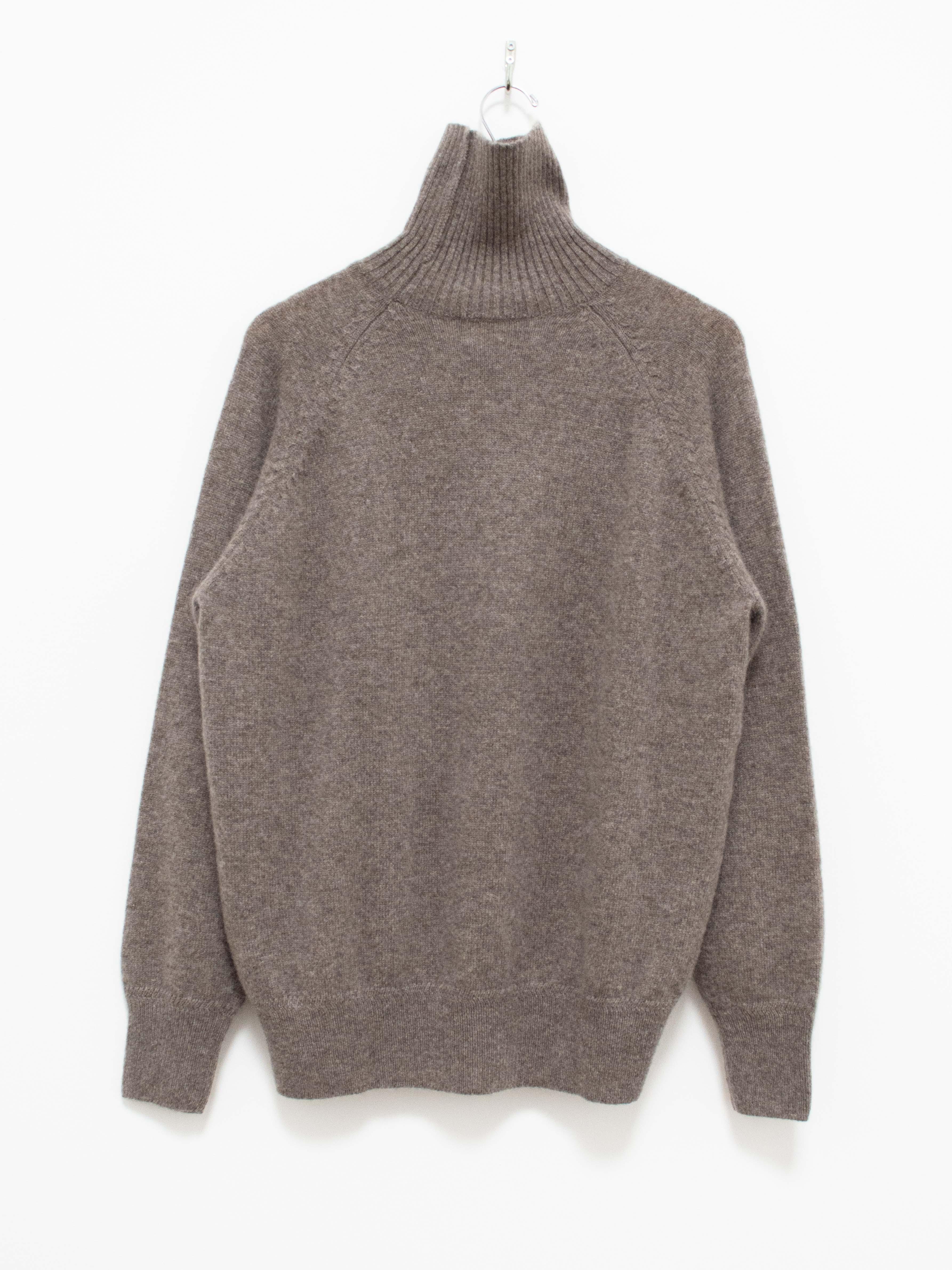 Namu Shop - Phlannel Wool Yak Turtleneck Knit - Greige