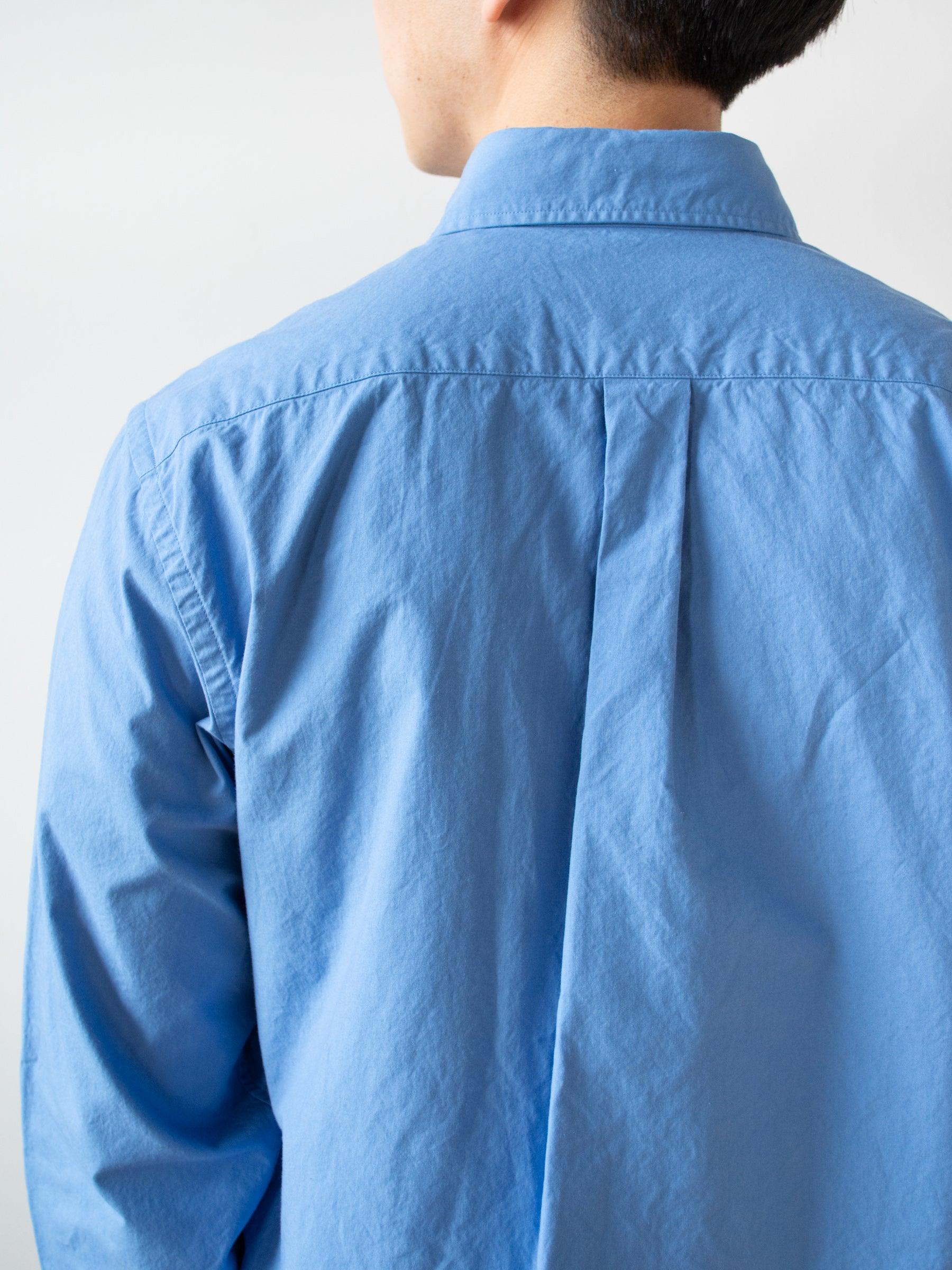Namu Shop - S H Button Down Shirt - Blue