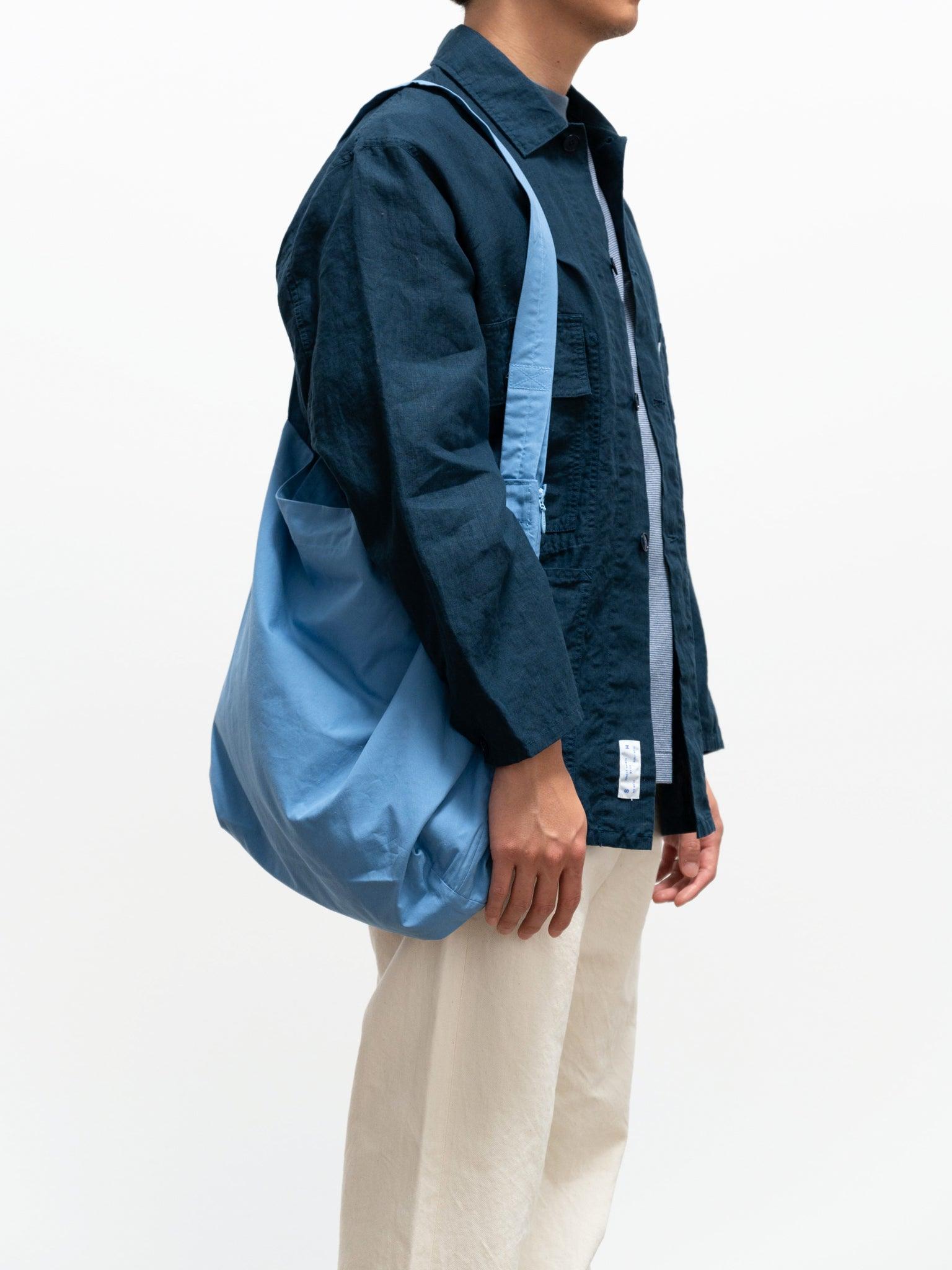 Namu Shop - S H Coverall Shirt - Linen Navy