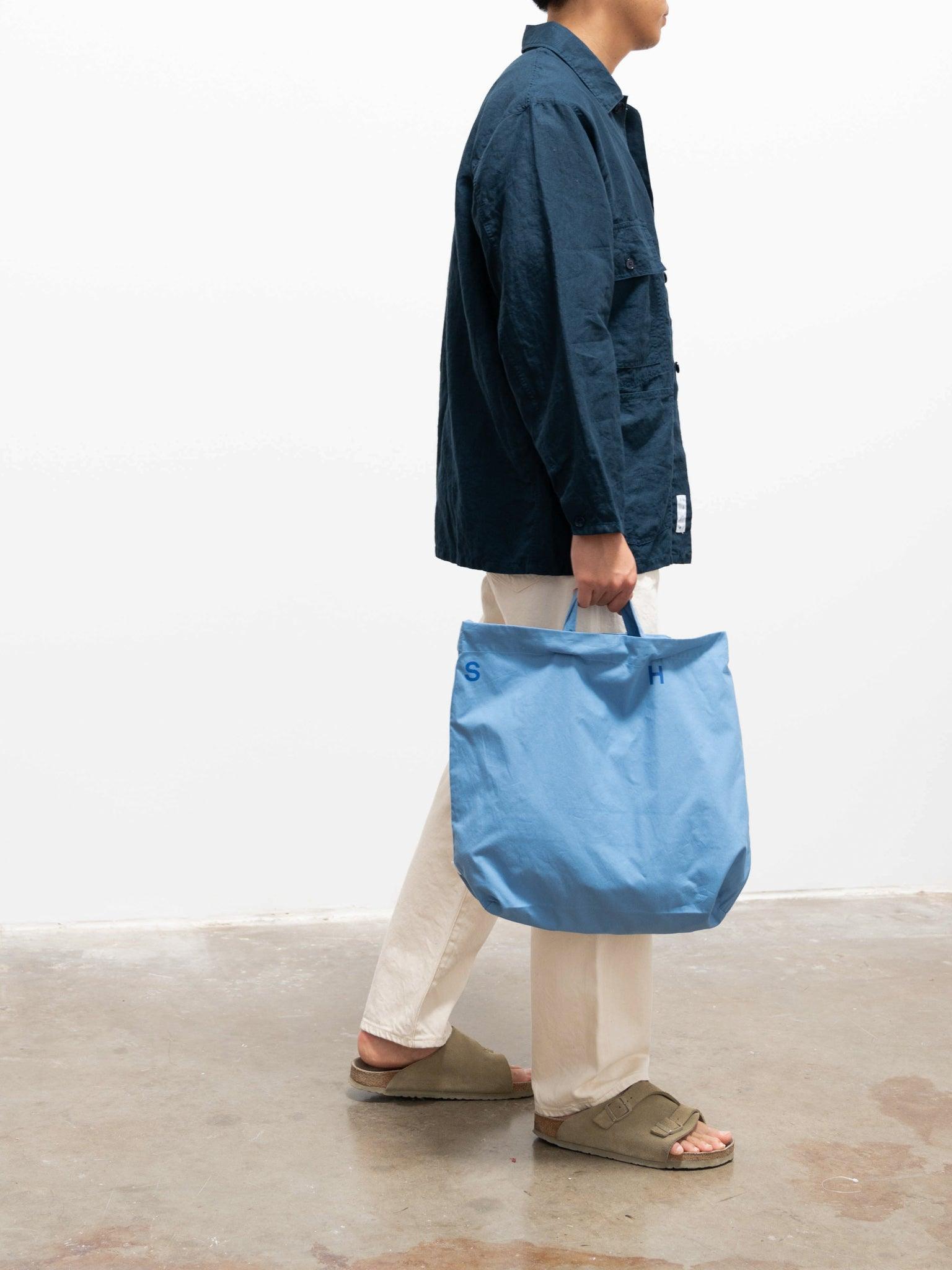 Namu Shop - S H Coverall Shirt - Linen Navy