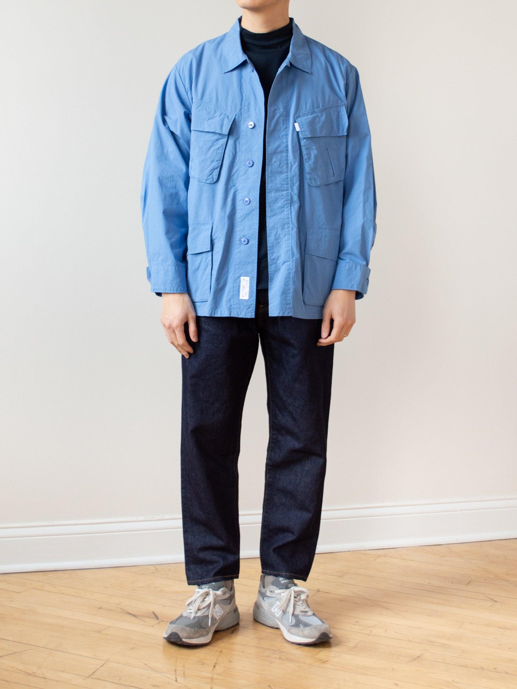 Namu Shop - S H Fatigue Shirt - Blue