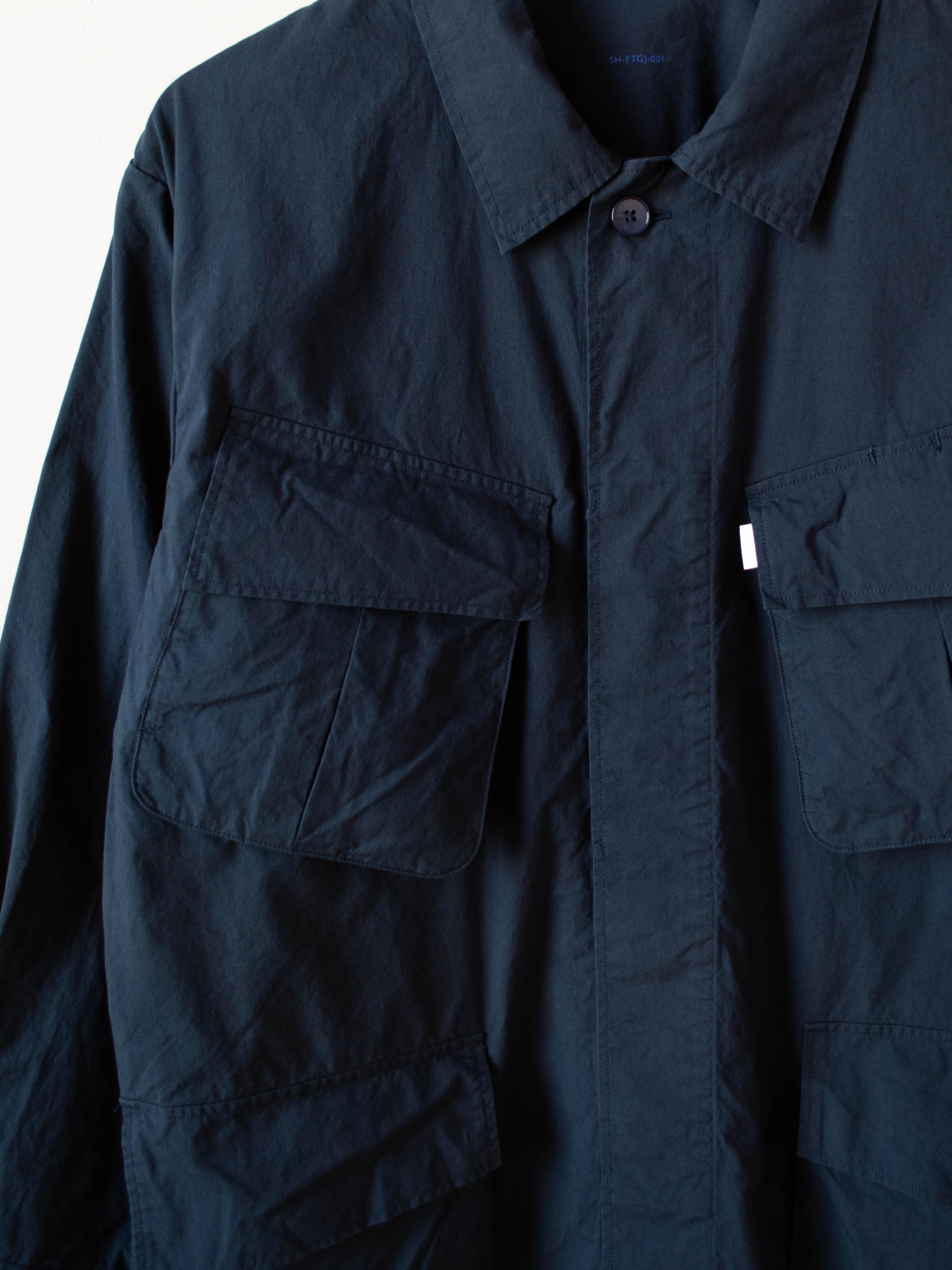 Namu Shop - S H Fatigue Shirt - Navy