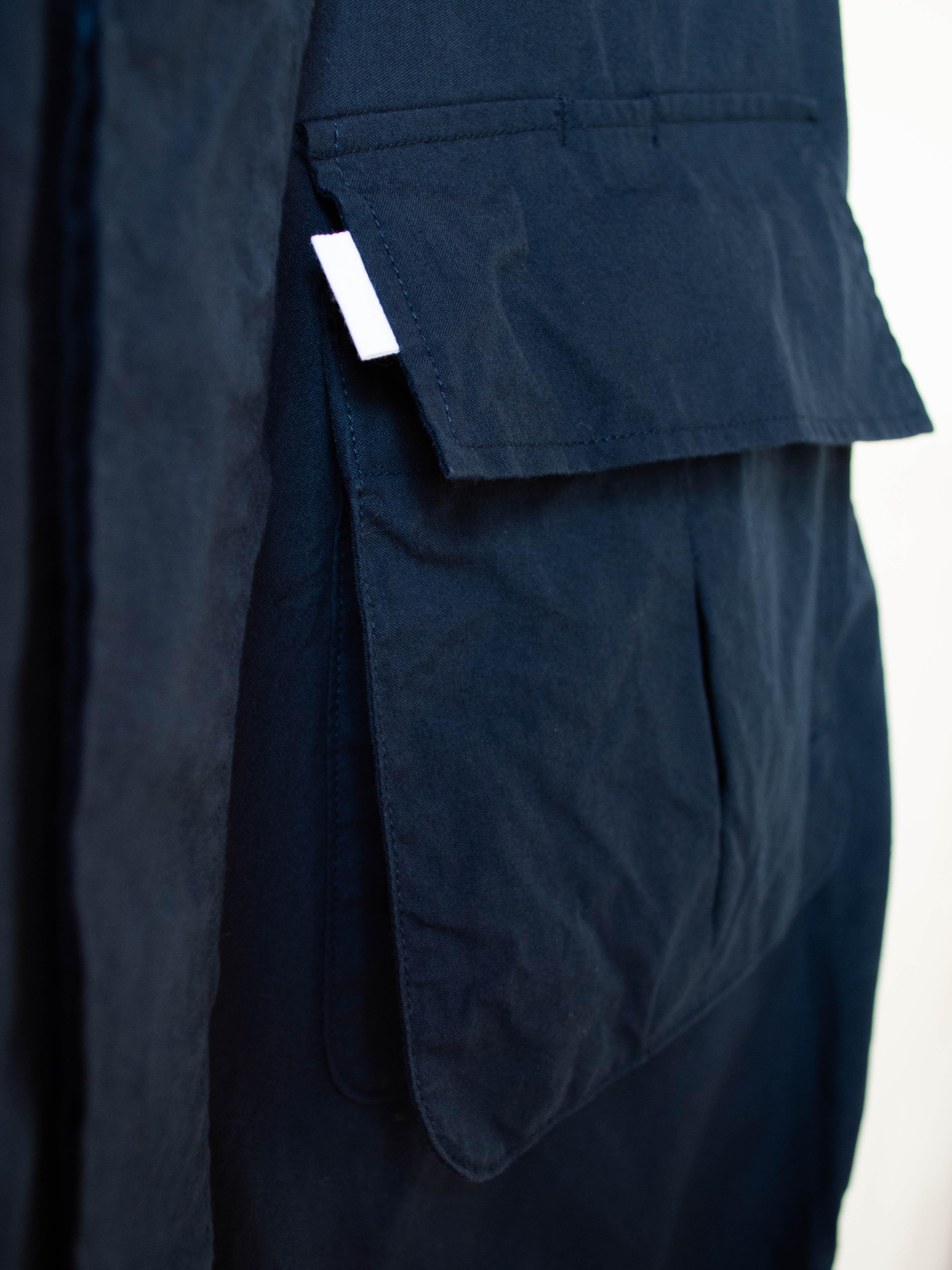 Namu Shop - S H Fatigue Shirt - Navy