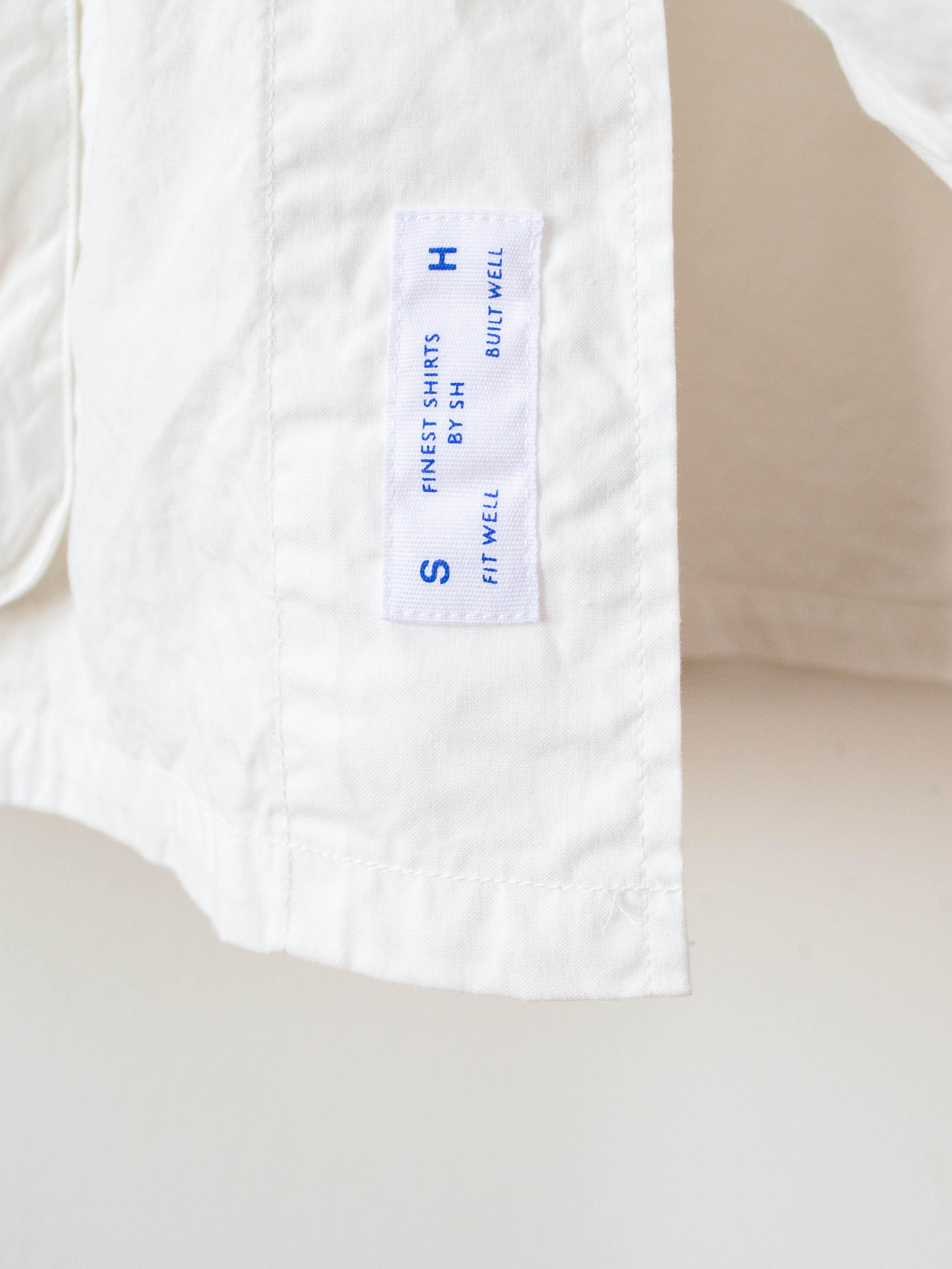 Namu Shop - S H Fatigue Shirt - White