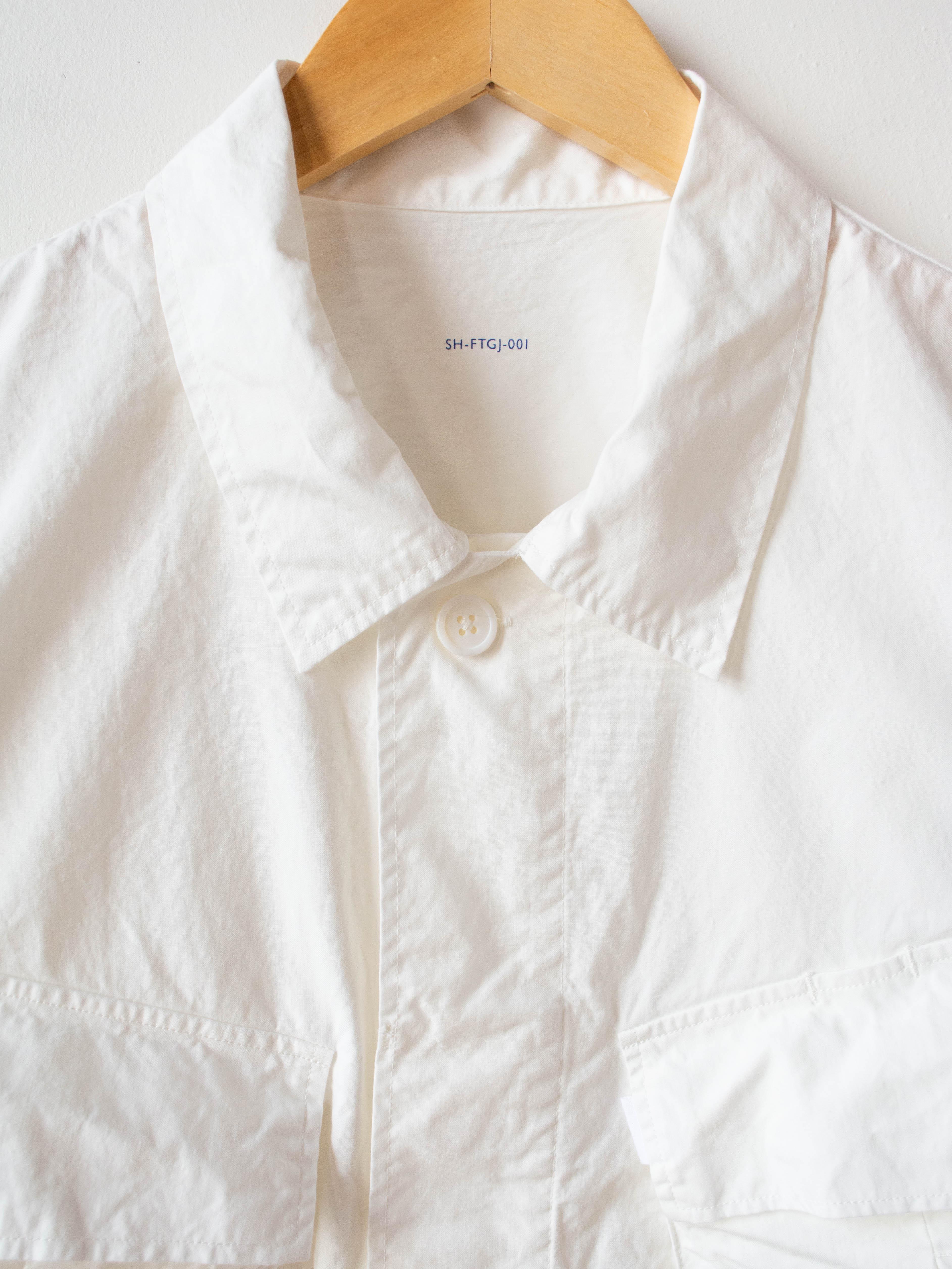 Namu Shop - S H Fatigue Shirt - White