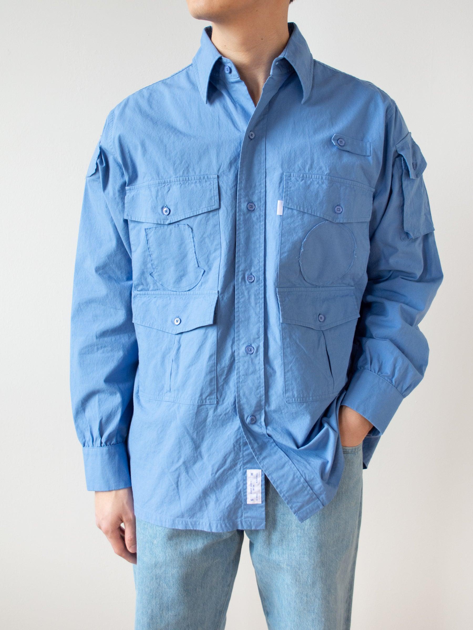 Namu Shop - S H Fishing Shirt - Blue