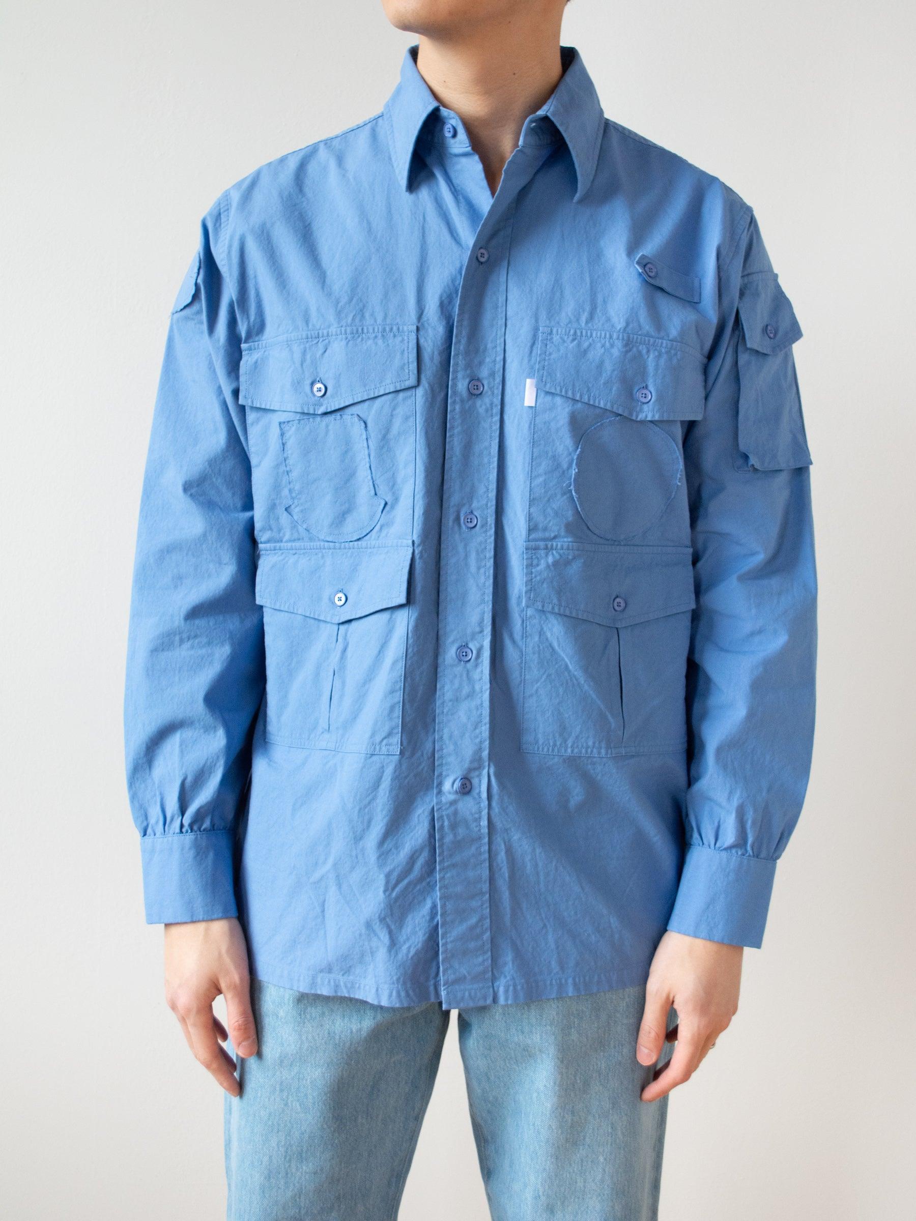 Namu Shop - S H Fishing Shirt - Blue