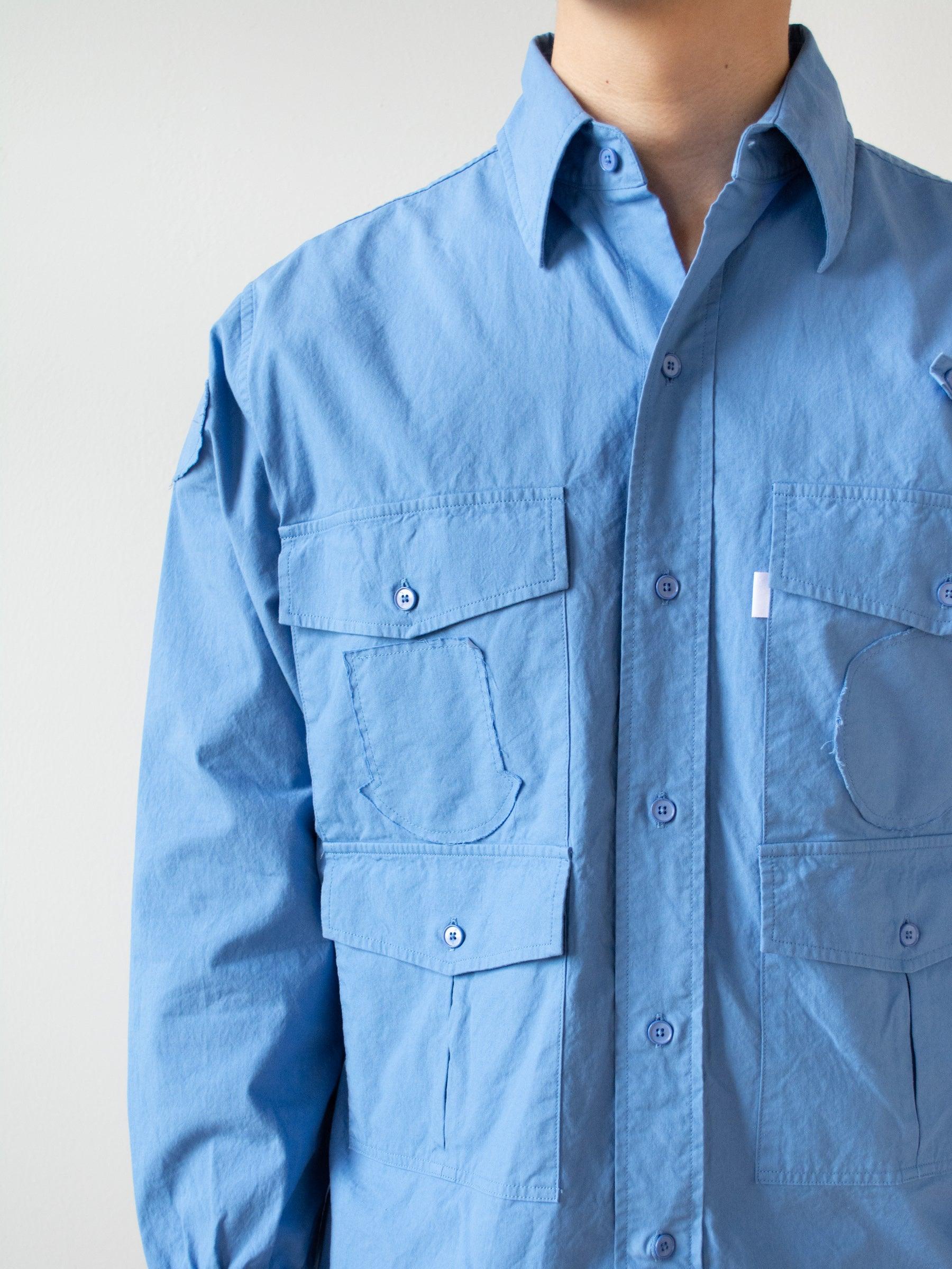Namu Shop - S H Fishing Shirt - Blue
